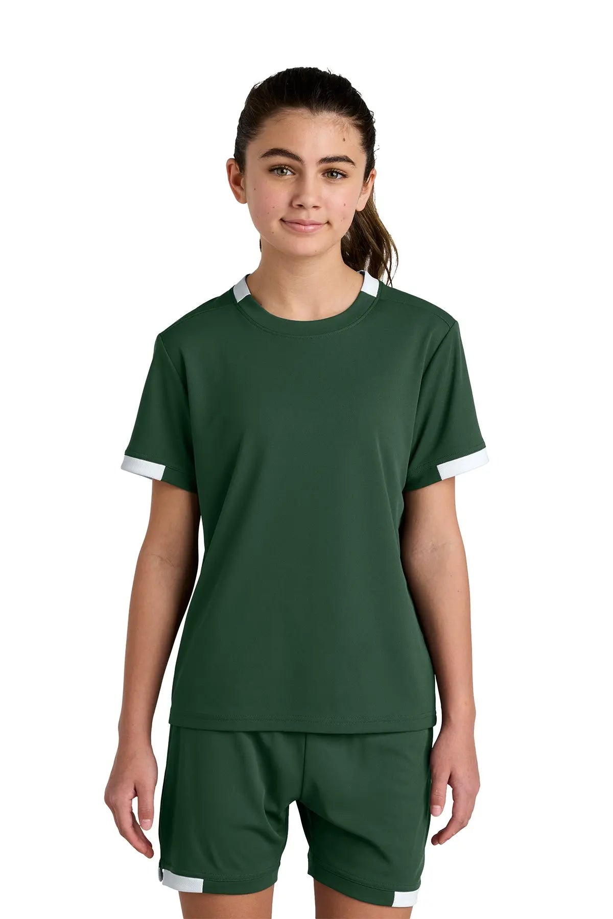 Sport-Tek® Youth Club Short Sleeve Crew #YST440