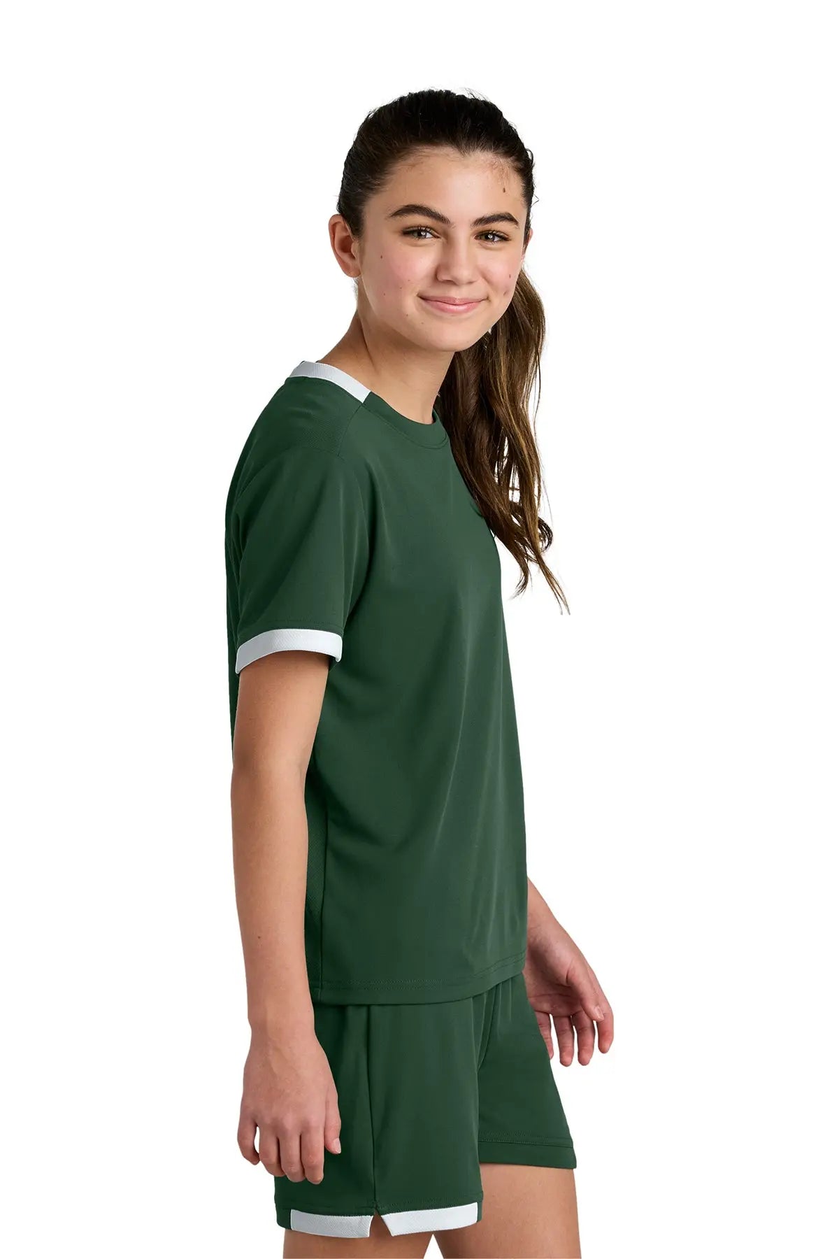 Sport-Tek® Youth Club Short Sleeve Crew #YST440