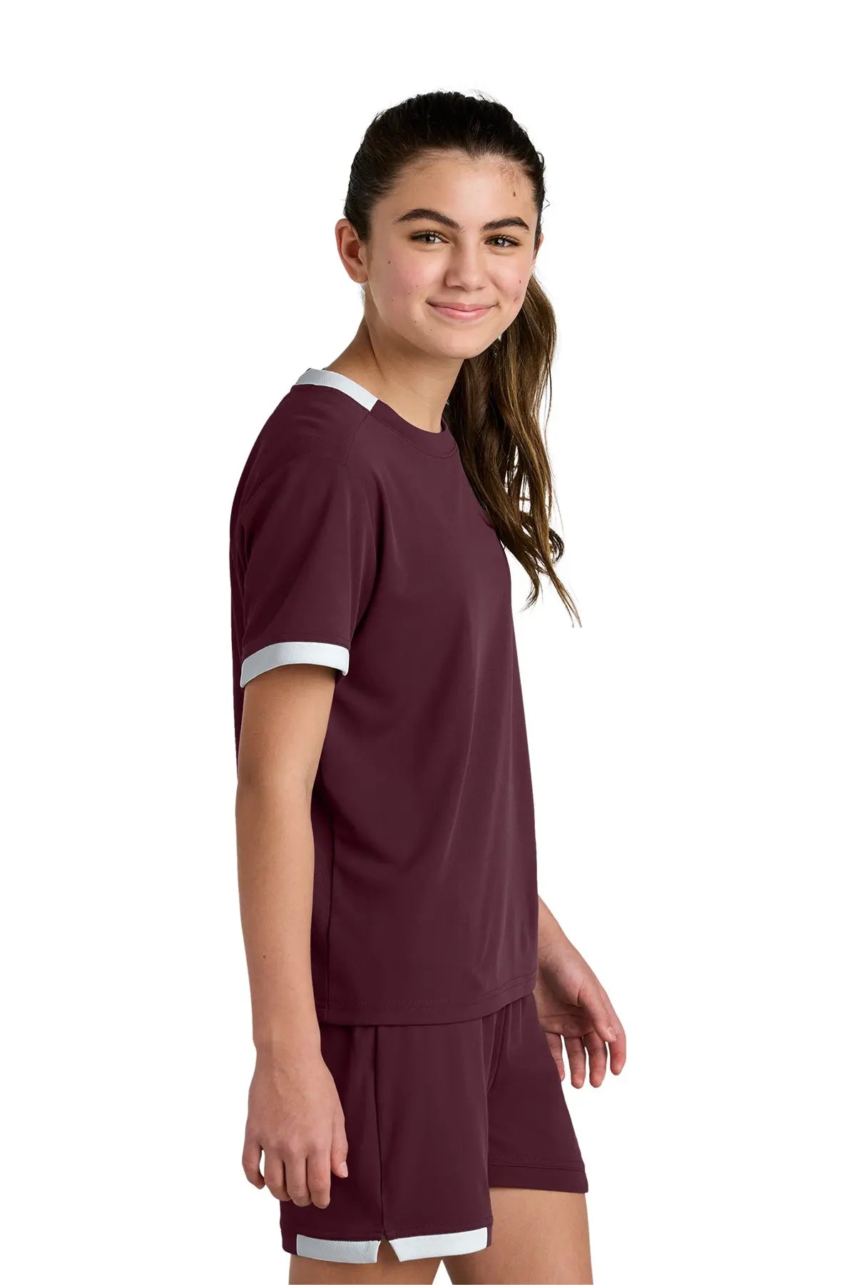 Sport-Tek® Youth Club Short Sleeve Crew #YST440