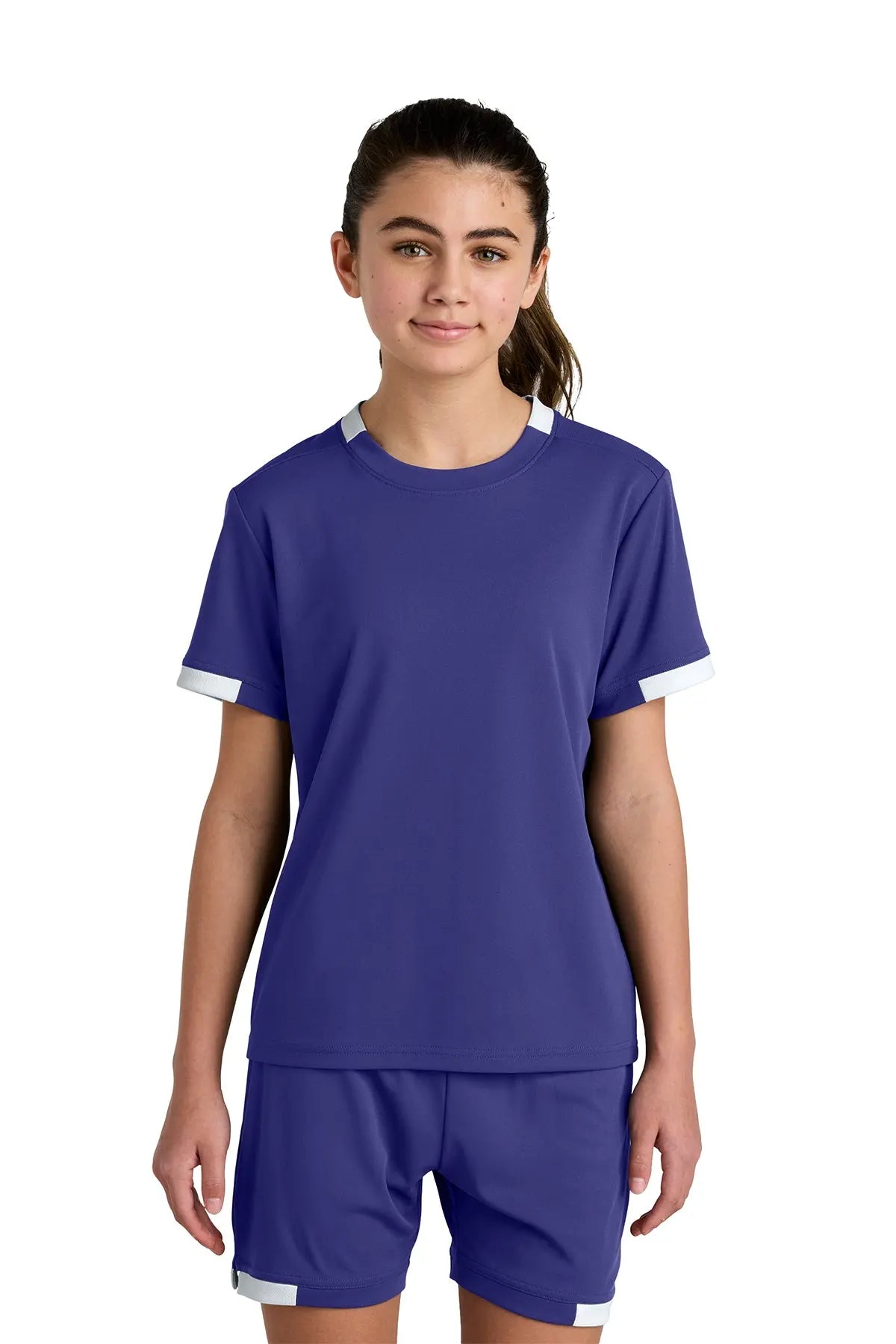 Sport-Tek® Youth Club Short Sleeve Crew #YST440