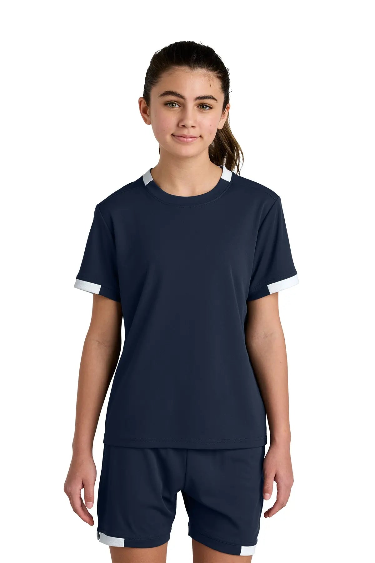 Sport-Tek® Youth Club Short Sleeve Crew #YST440