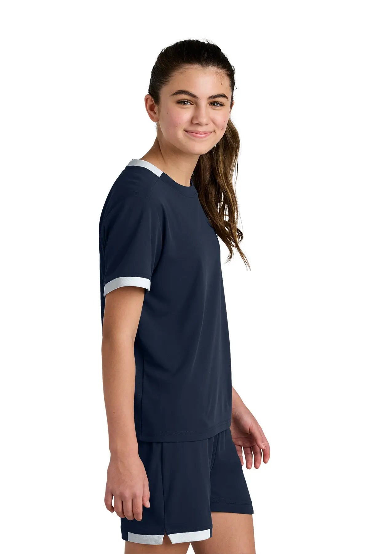 Sport-Tek® Youth Club Short Sleeve Crew #YST440