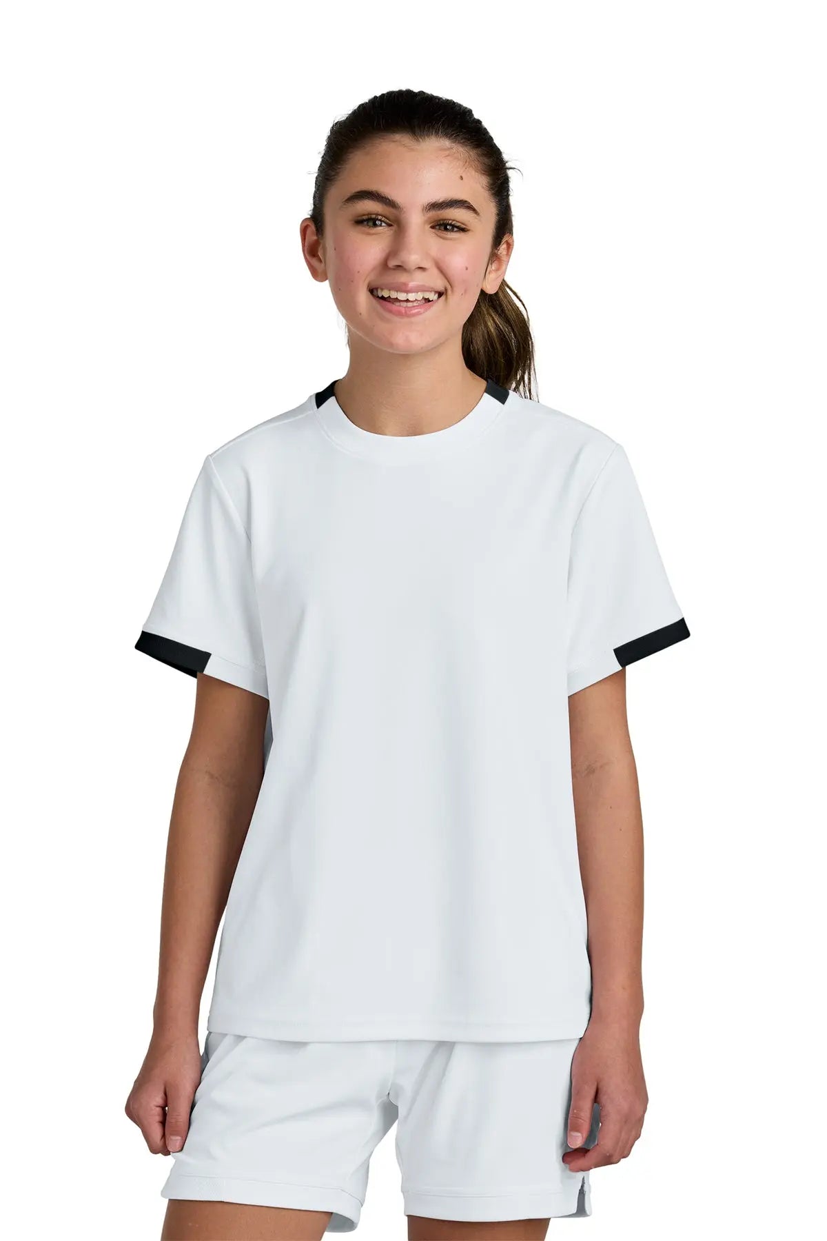 Sport-Tek® Youth Club Short Sleeve Crew #YST440