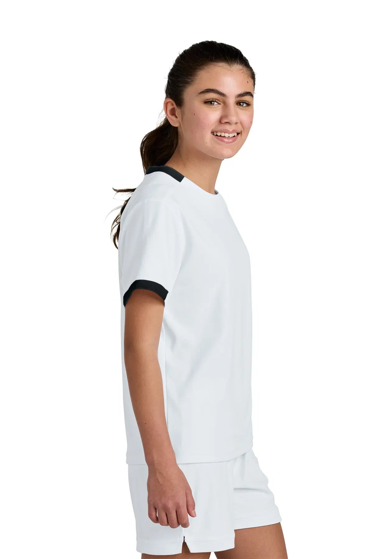 Sport-Tek® Youth Club Short Sleeve Crew #YST440