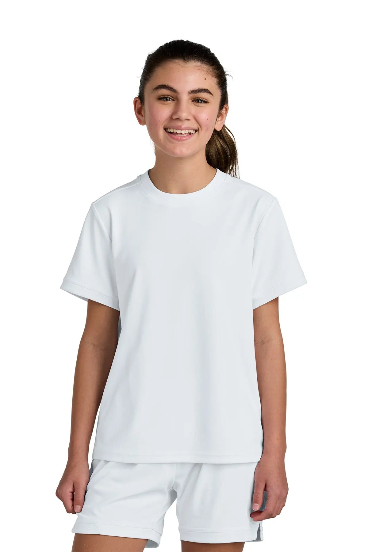 Sport-Tek® Youth Club Short Sleeve Crew #YST440