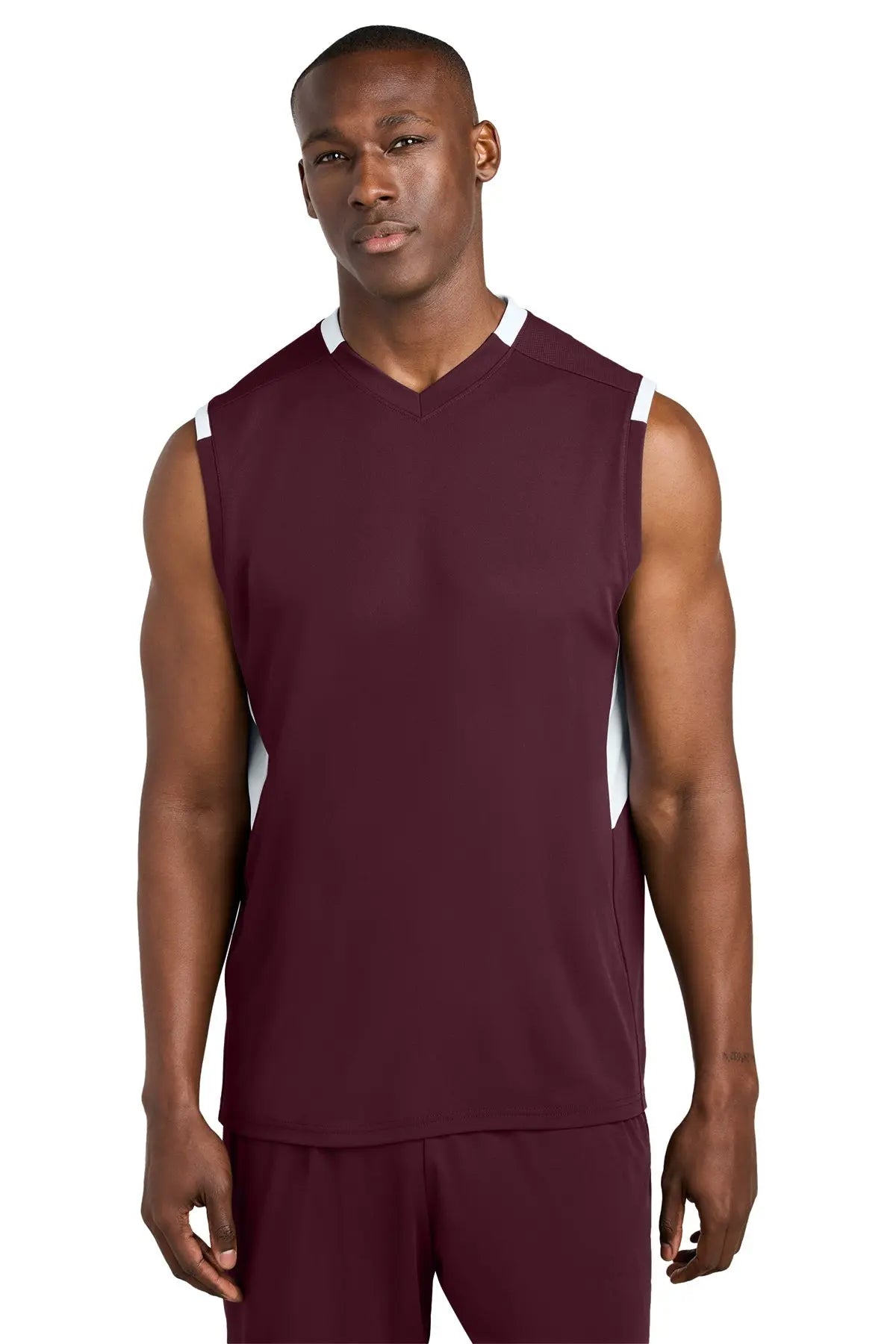 Sport-Tek® Club Sleeveless V-Neck #ST441 Game Over Merch