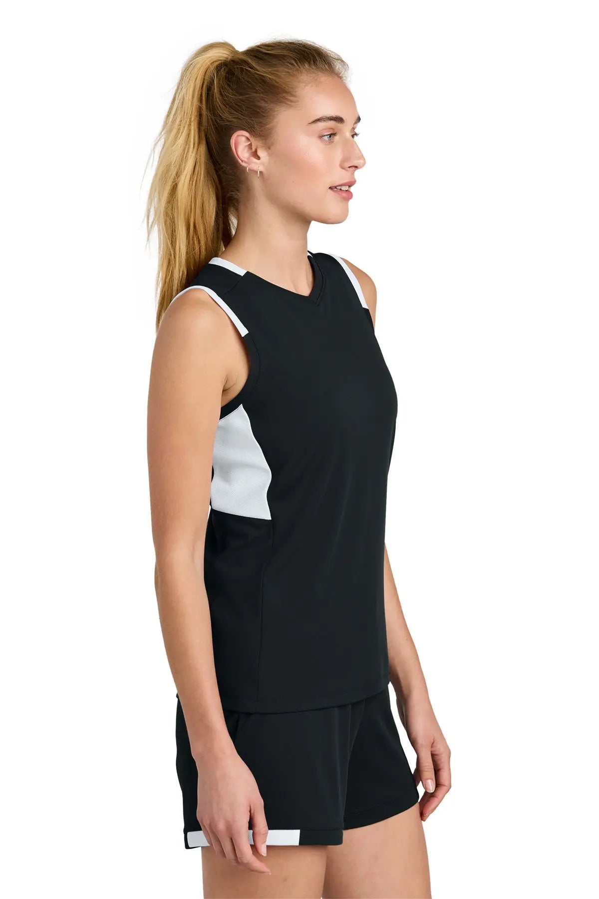 Sport-Tek® Women’s Club Sleeveless V-Neck #LST441 Game Over Merch