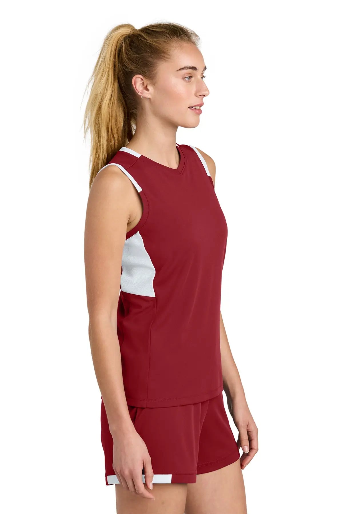 Sport-Tek® Women’s Club Sleeveless V-Neck #LST441 Game Over Merch