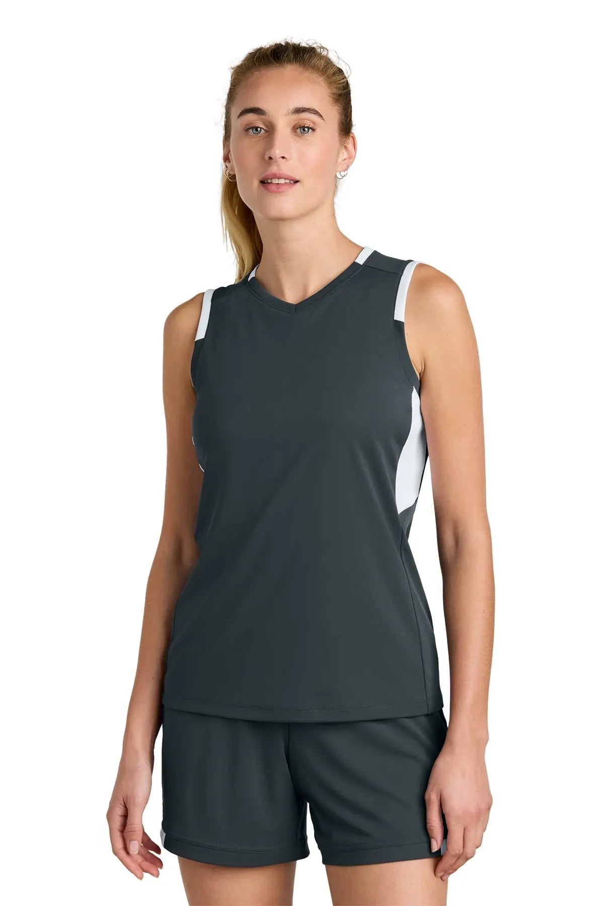 Sport-Tek® Women’s Club Sleeveless V-Neck #LST441 Game Over Merch
