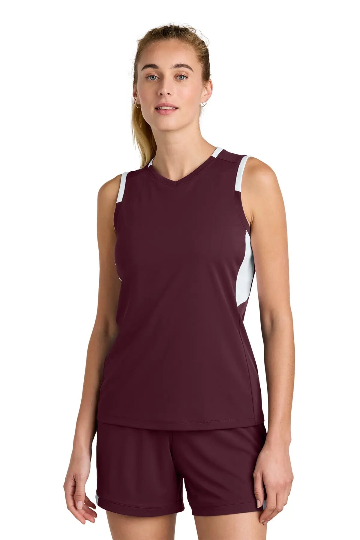 Sport-Tek® Women’s Club Sleeveless V-Neck #LST441 Game Over Merch