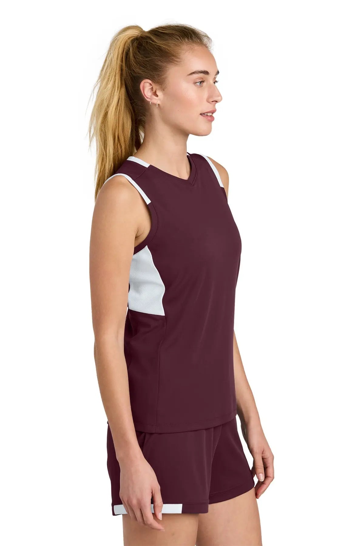 Sport-Tek® Women’s Club Sleeveless V-Neck #LST441 Game Over Merch