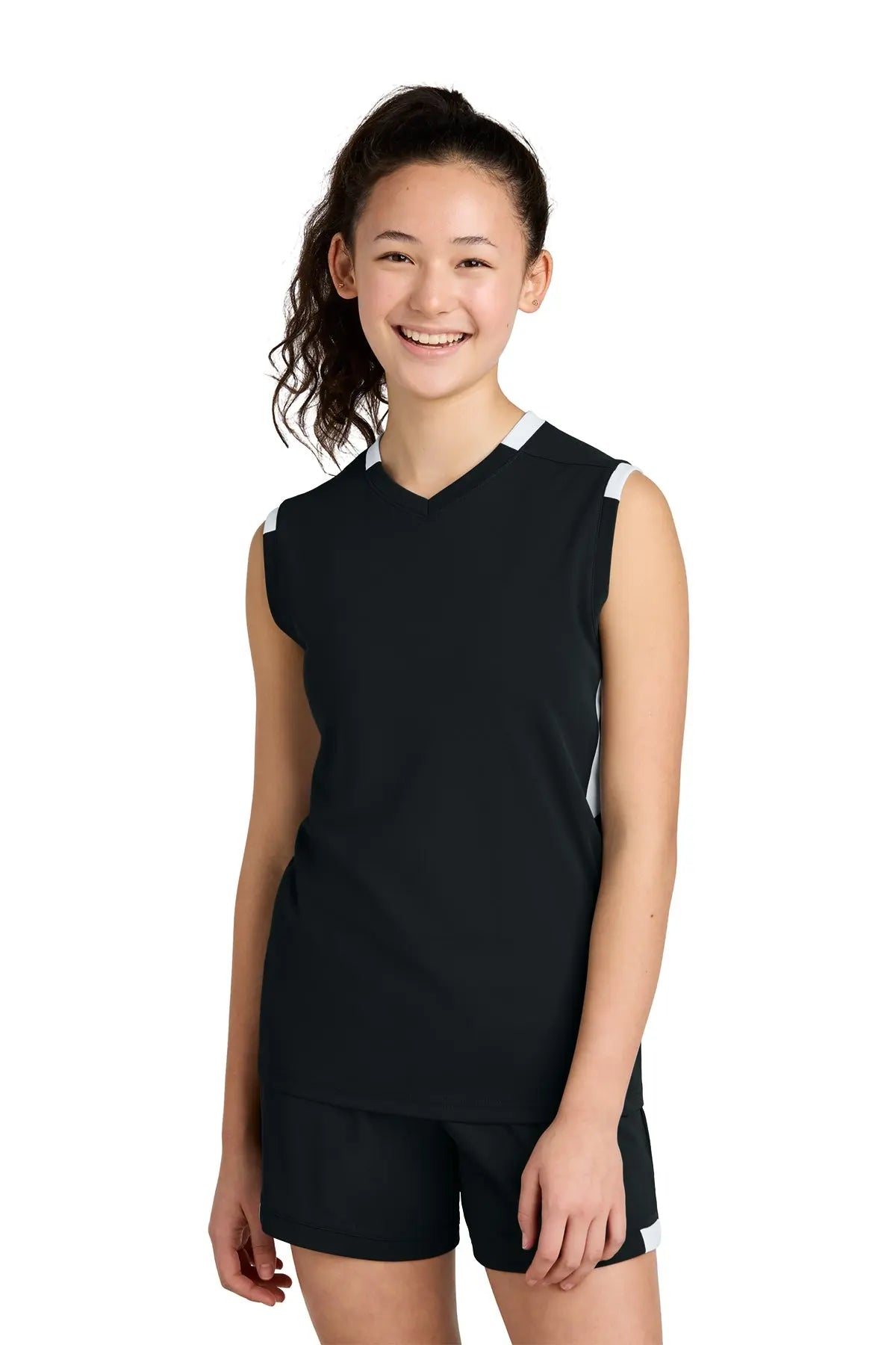 Sport-Tek® Youth Club Sleeveless V-Neck #YST441 Game Over Merch