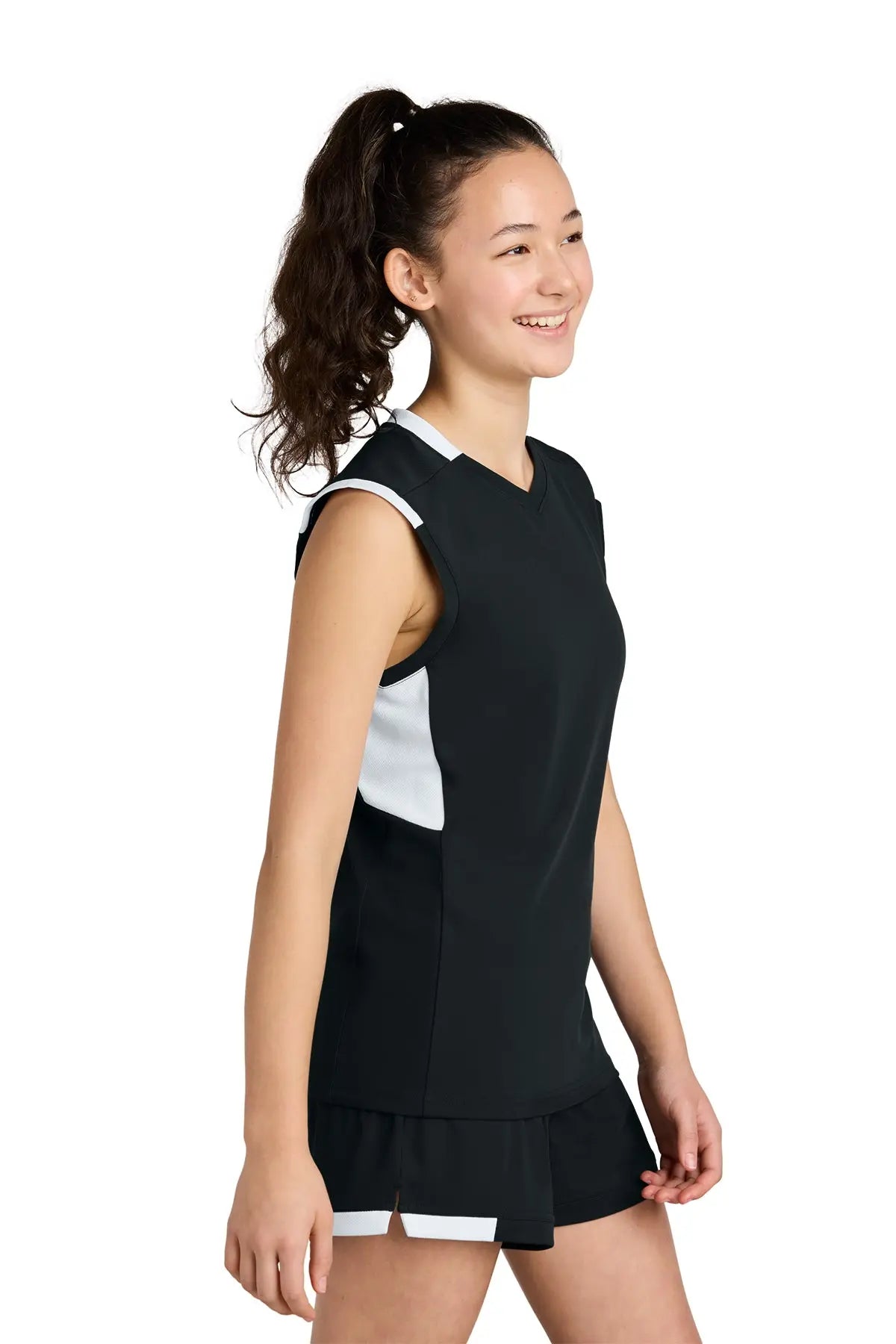 Sport-Tek® Youth Club Sleeveless V-Neck #YST441 Game Over Merch