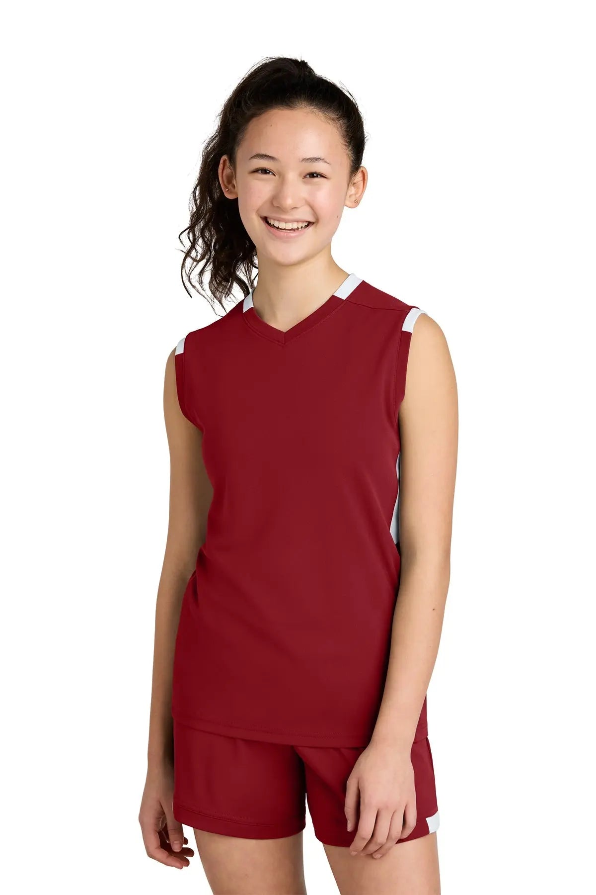 Sport-Tek® Youth Club Sleeveless V-Neck #YST441 Game Over Merch