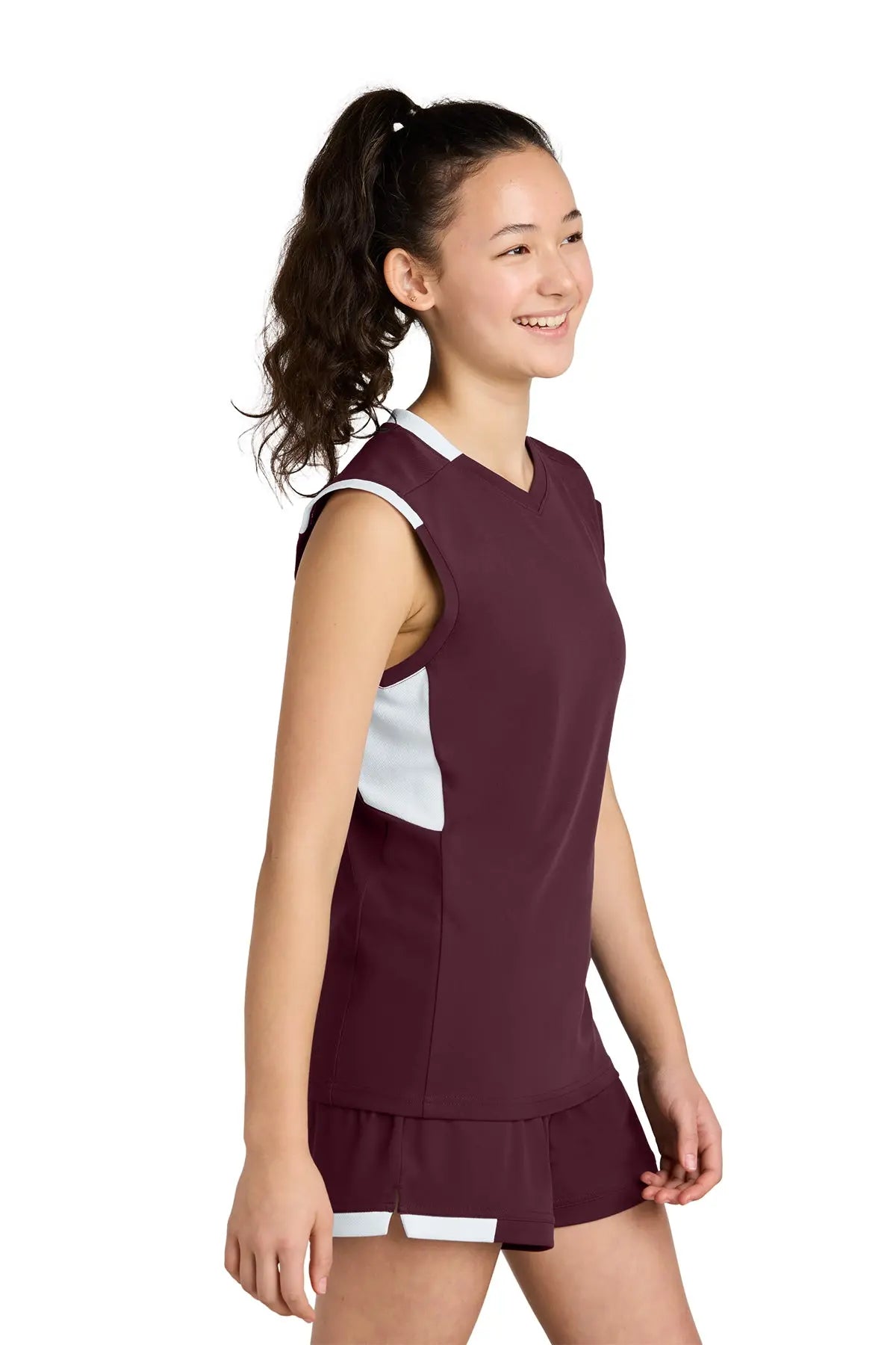 Sport-Tek® Youth Club Sleeveless V-Neck #YST441 Game Over Merch
