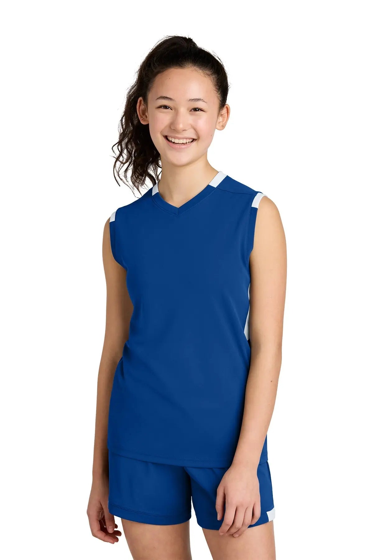 Sport-Tek® Youth Club Sleeveless V-Neck #YST441 Game Over Merch