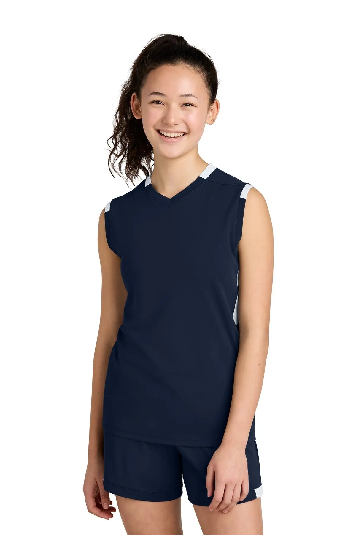 Sport-Tek® Youth Club Sleeveless V-Neck #YST441 Game Over Merch
