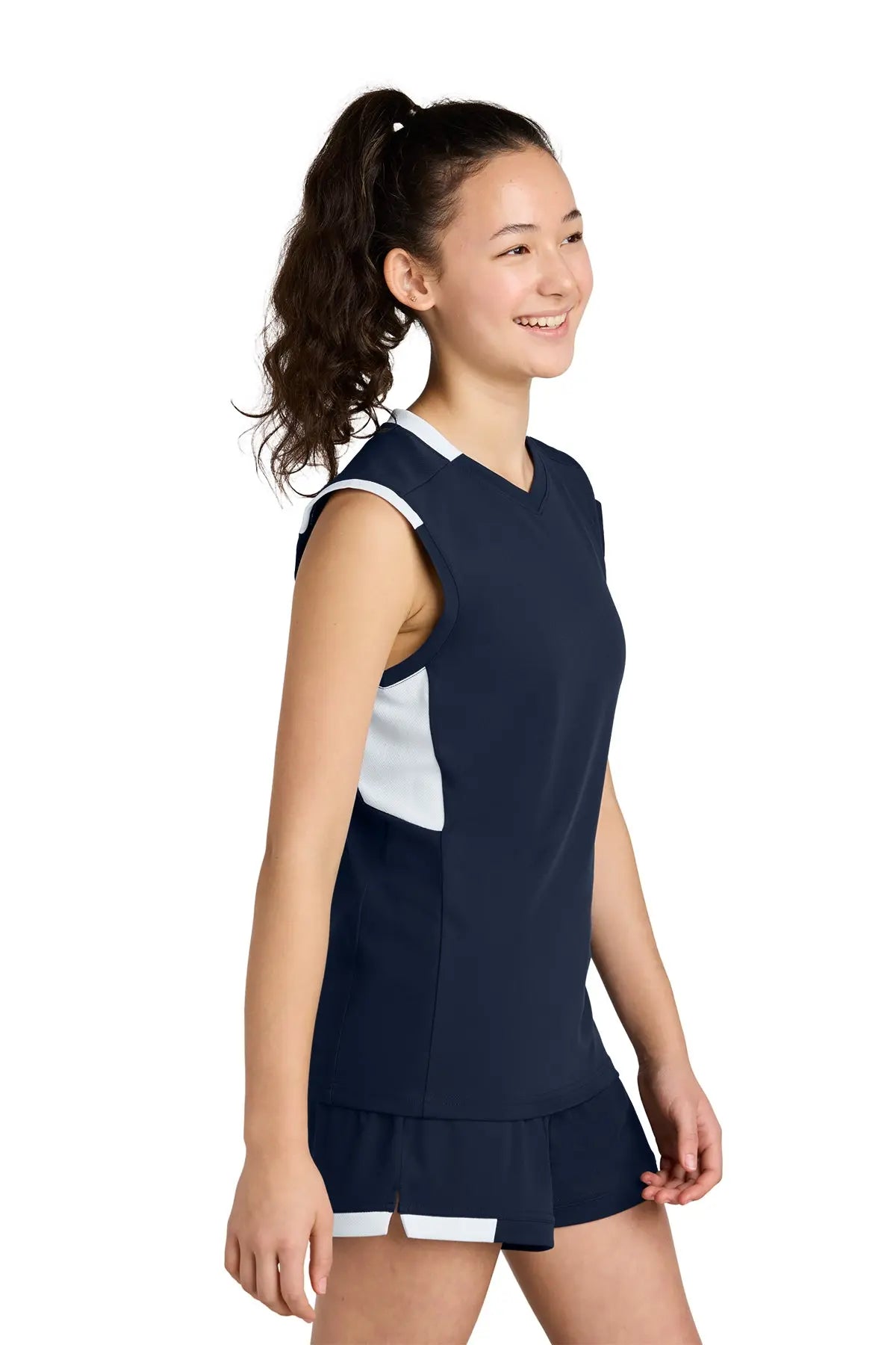 Sport-Tek® Youth Club Sleeveless V-Neck #YST441 Game Over Merch