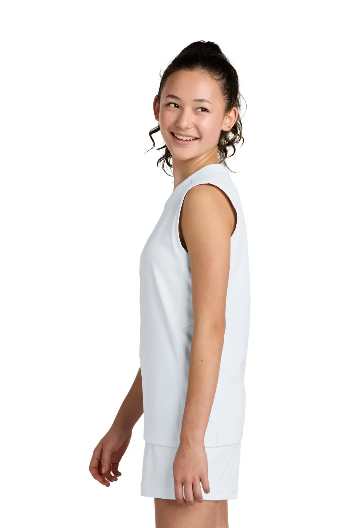 Sport-Tek® Youth Club Sleeveless V-Neck #YST441 Game Over Merch