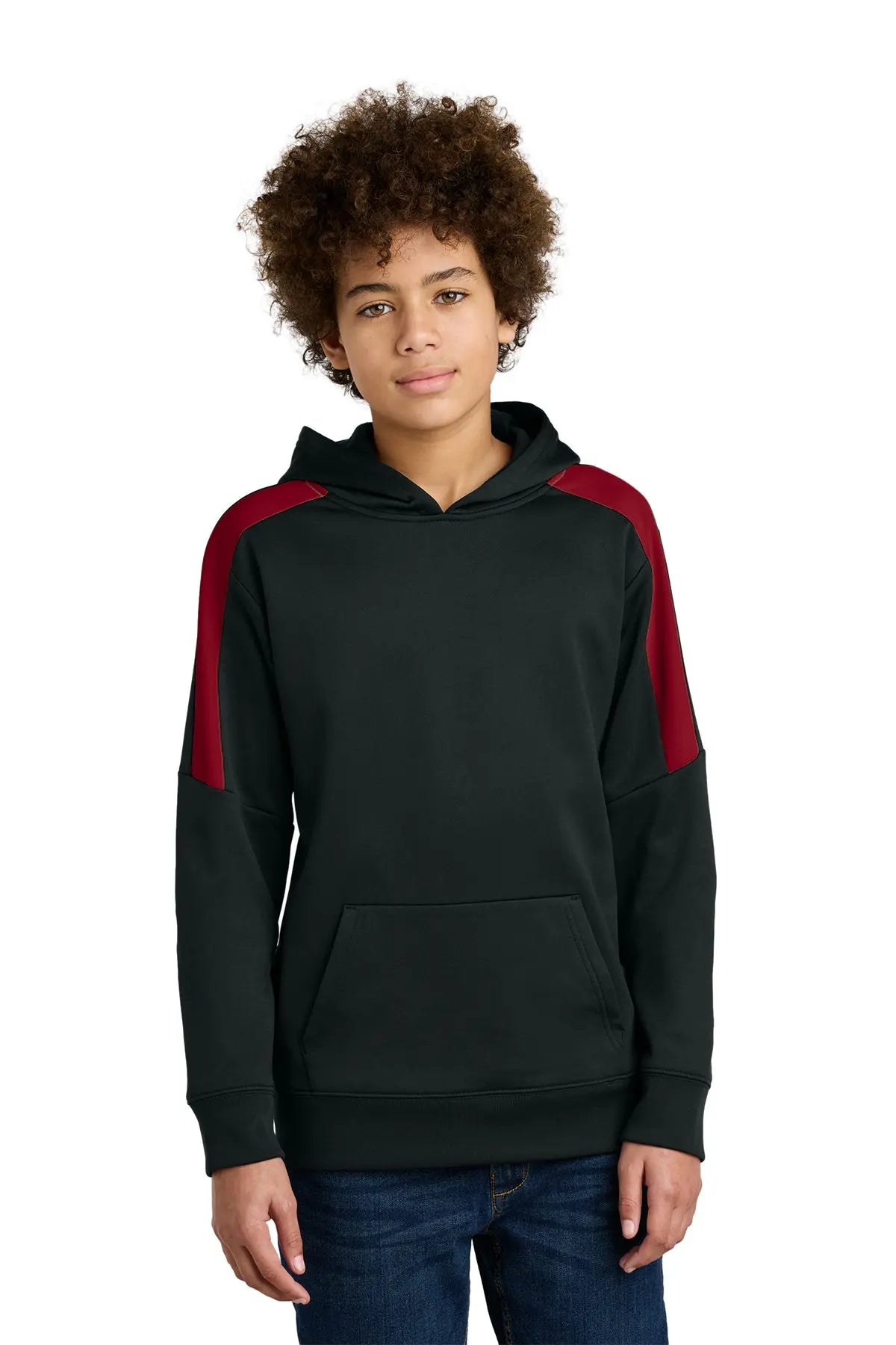 Sport-Tek® Youth Sport-Wick® Fleece United Pullover Hoodie #YST255