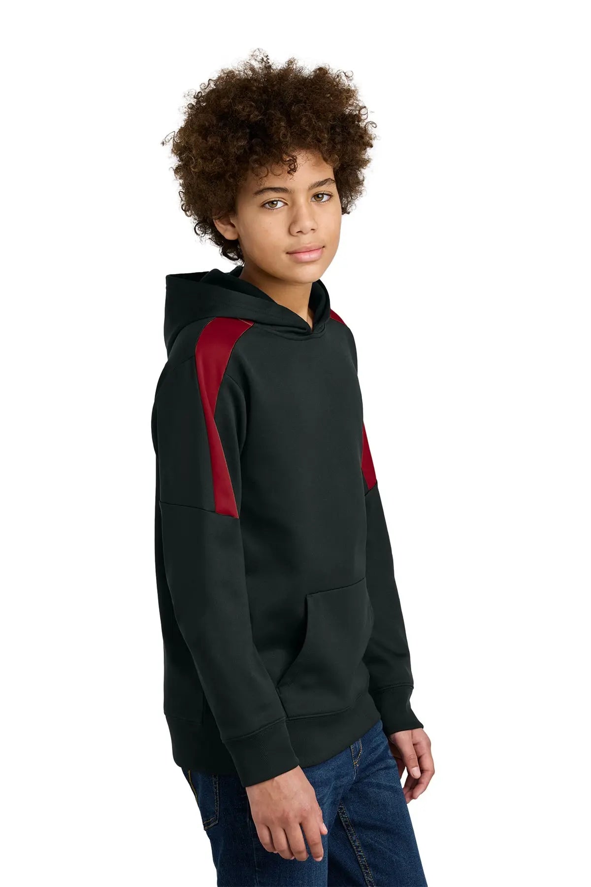 Sport-Tek® Youth Sport-Wick® Fleece United Pullover Hoodie #YST255