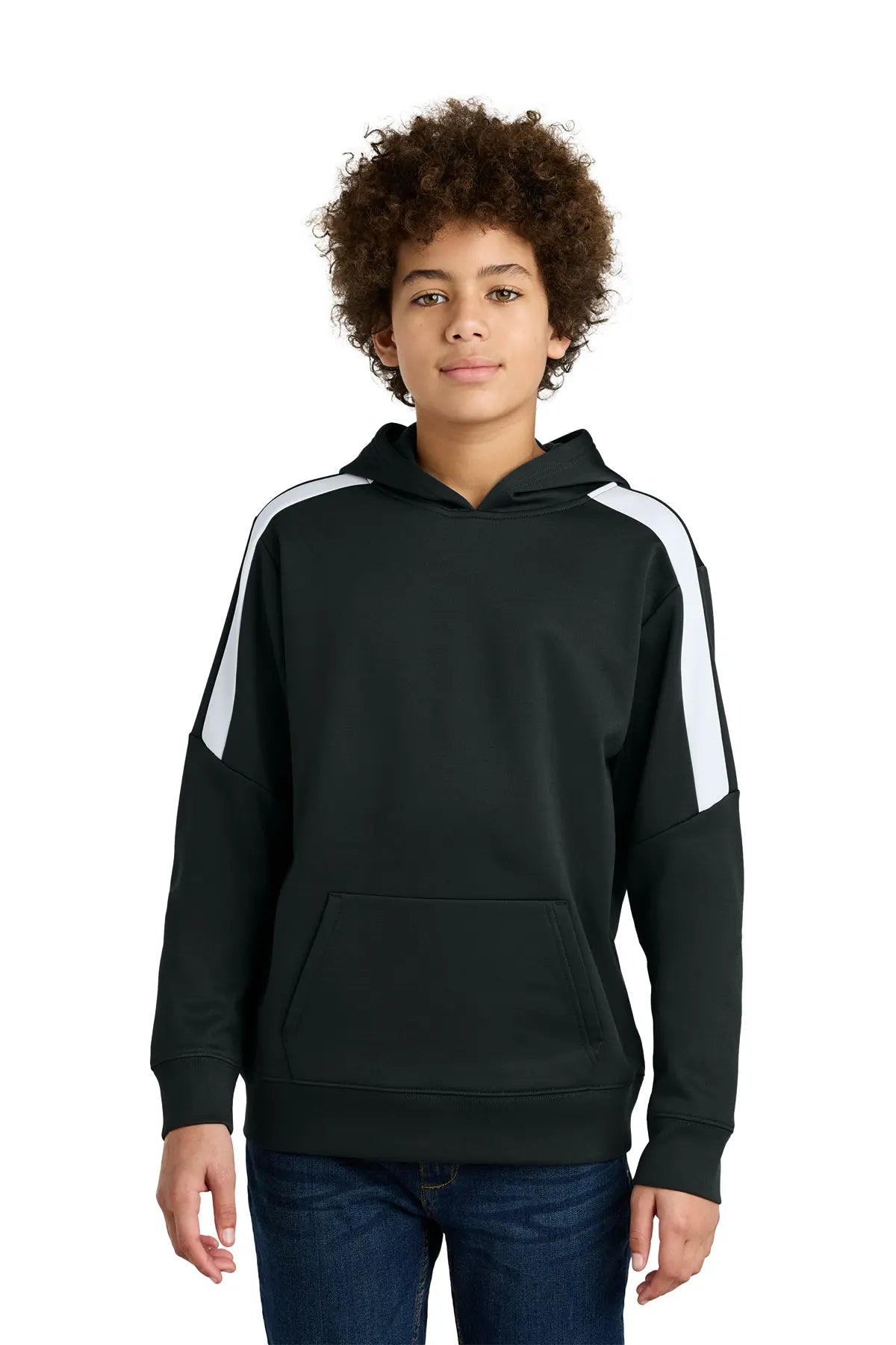 Sport-Tek® Youth Sport-Wick® Fleece United Pullover Hoodie #YST255