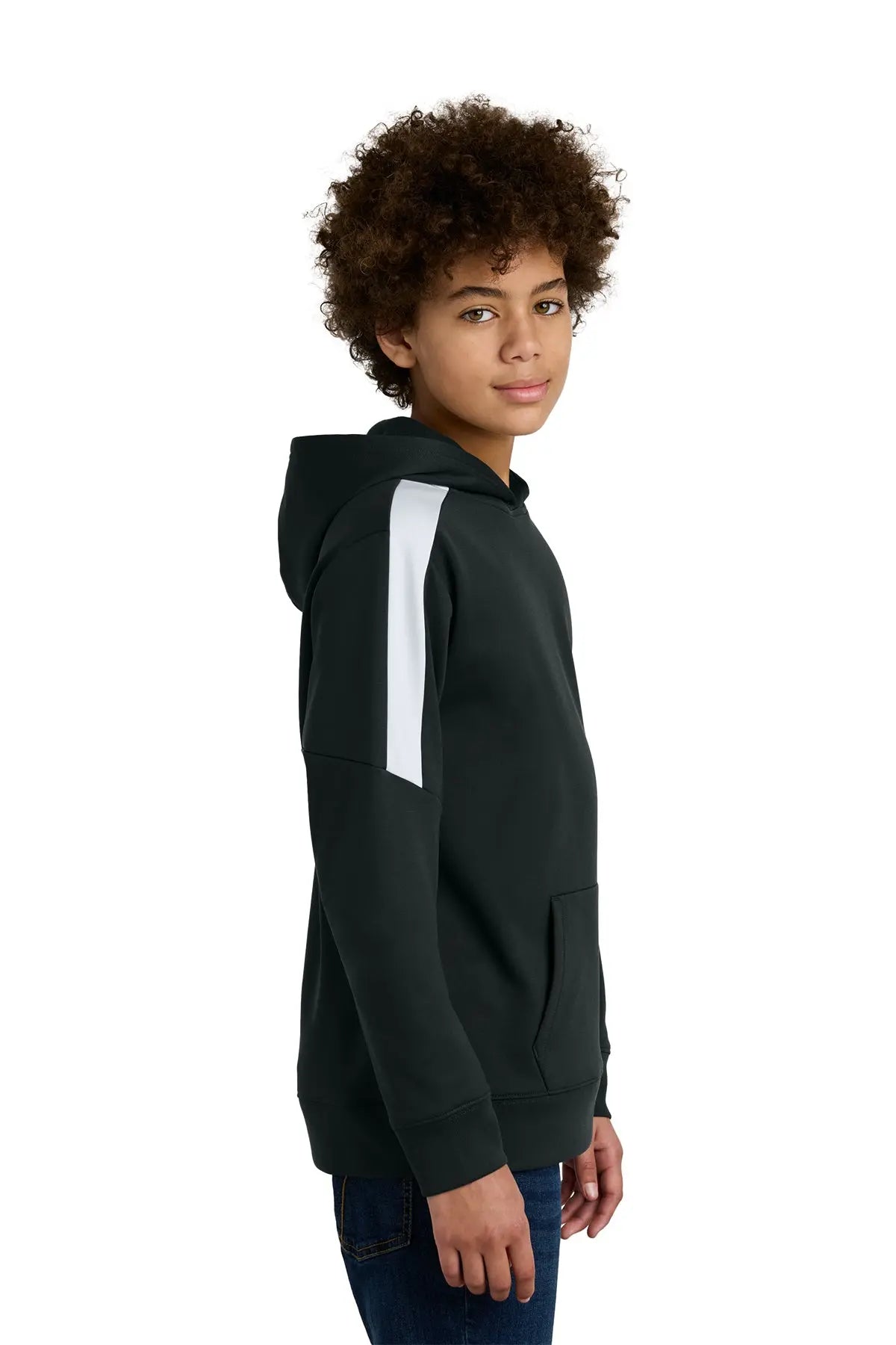 Sport-Tek® Youth Sport-Wick® Fleece United Pullover Hoodie #YST255