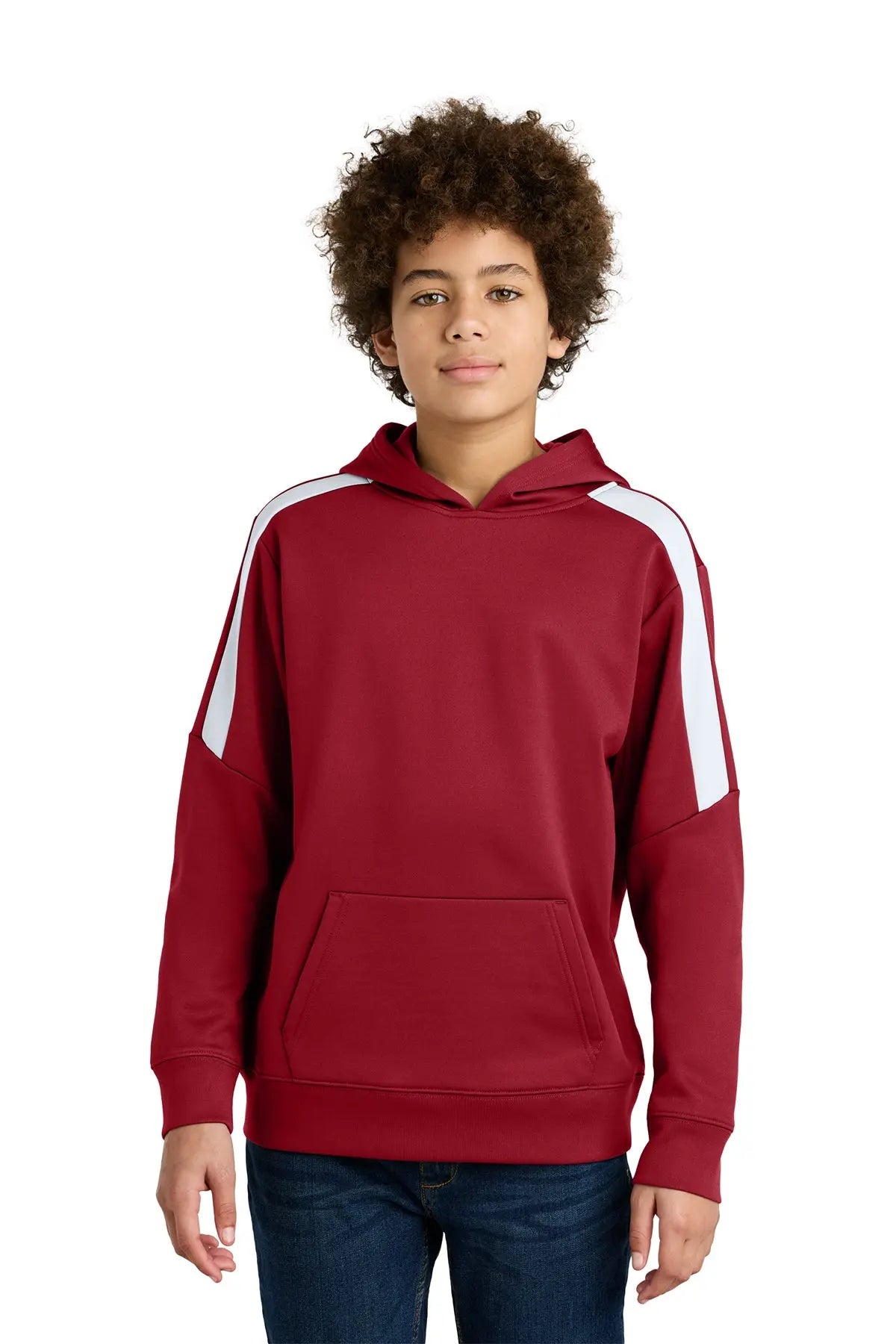 Sport-Tek® Youth Sport-Wick® Fleece United Pullover Hoodie #YST255