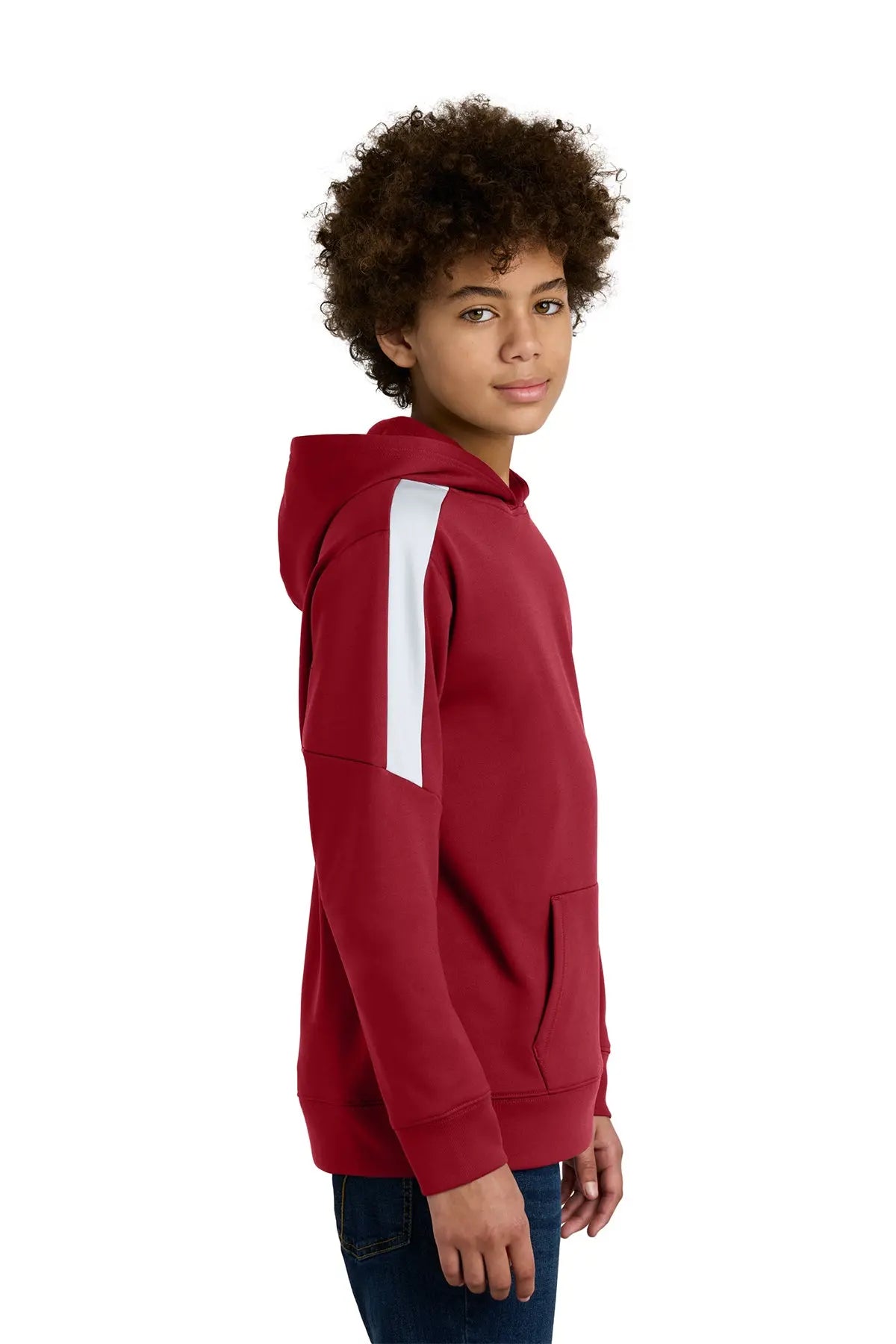 Sport-Tek® Youth Sport-Wick® Fleece United Pullover Hoodie #YST255