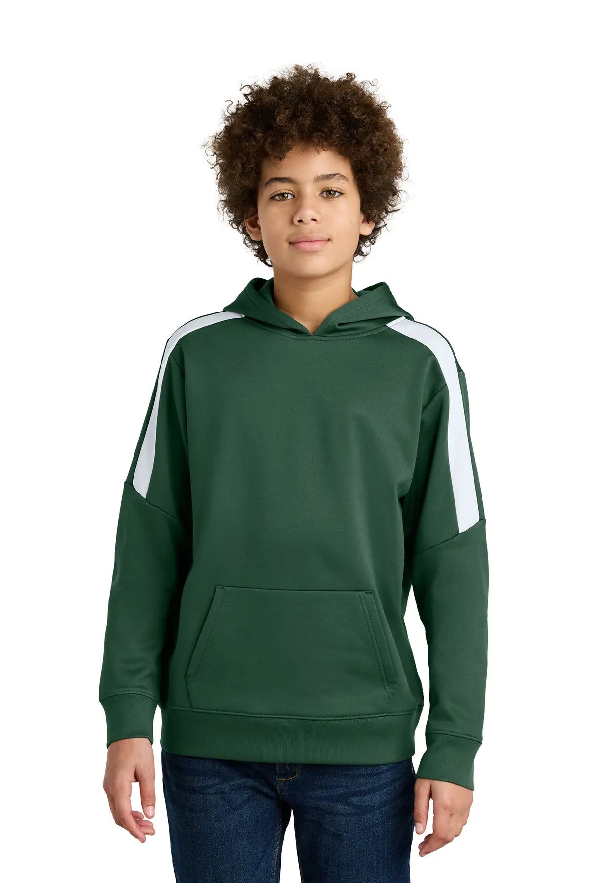 Sport-Tek® Youth Sport-Wick® Fleece United Pullover Hoodie #YST255