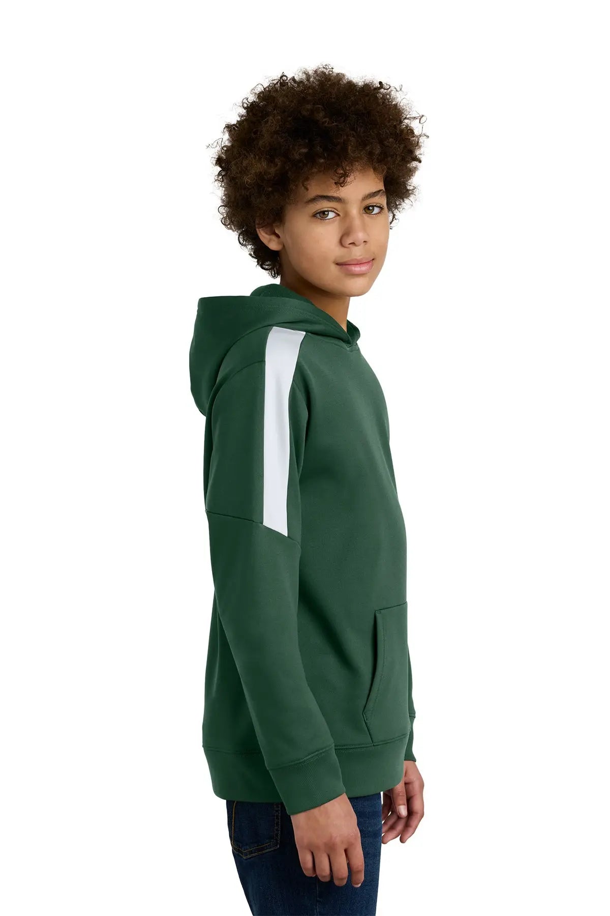 Sport-Tek® Youth Sport-Wick® Fleece United Pullover Hoodie #YST255