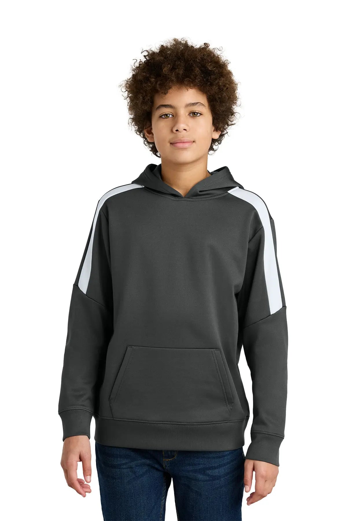 Sport-Tek® Youth Sport-Wick® Fleece United Pullover Hoodie #YST255