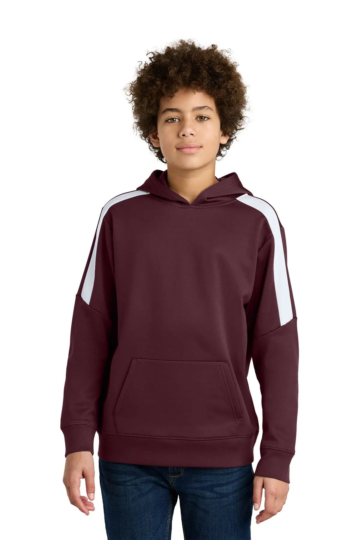 Sport-Tek® Youth Sport-Wick® Fleece United Pullover Hoodie #YST255