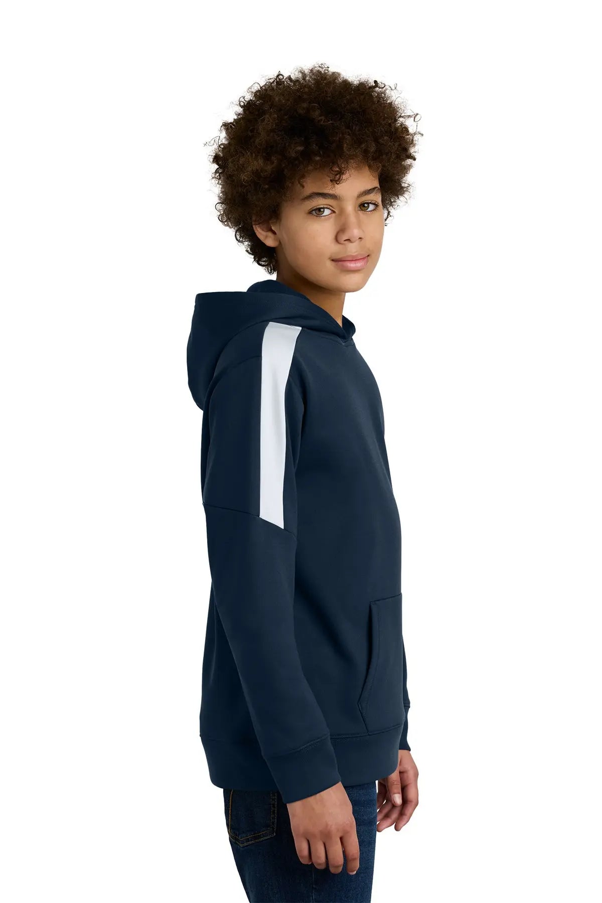 Sport-Tek® Youth Sport-Wick® Fleece United Pullover Hoodie #YST255