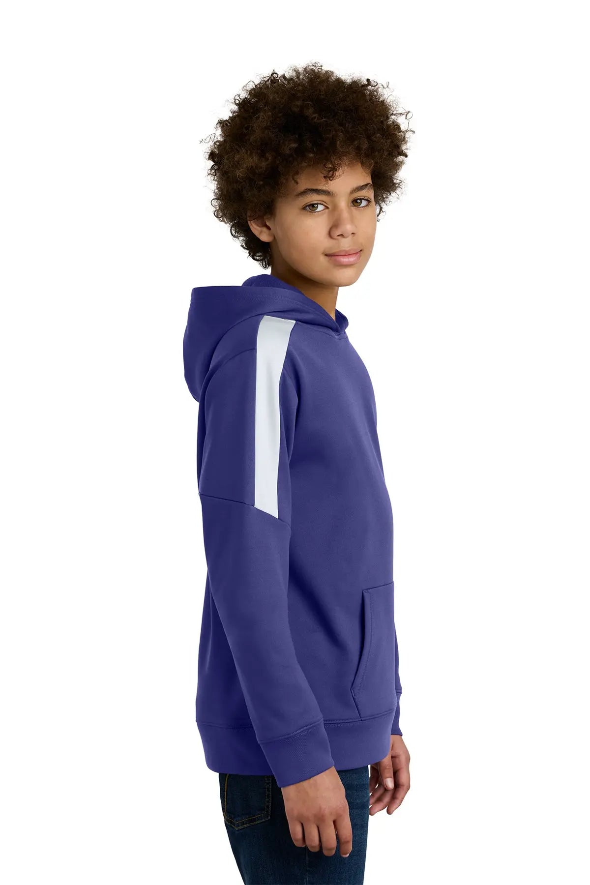 Sport-Tek® Youth Sport-Wick® Fleece United Pullover Hoodie #YST255