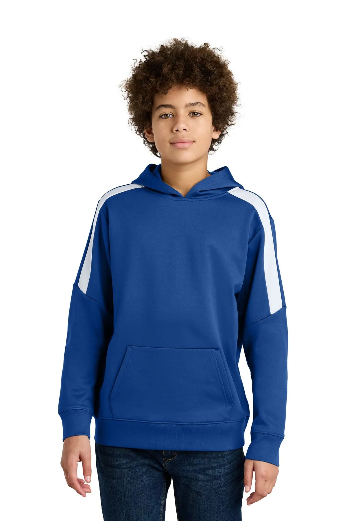 Sport-Tek® Youth Sport-Wick® Fleece United Pullover Hoodie #YST255