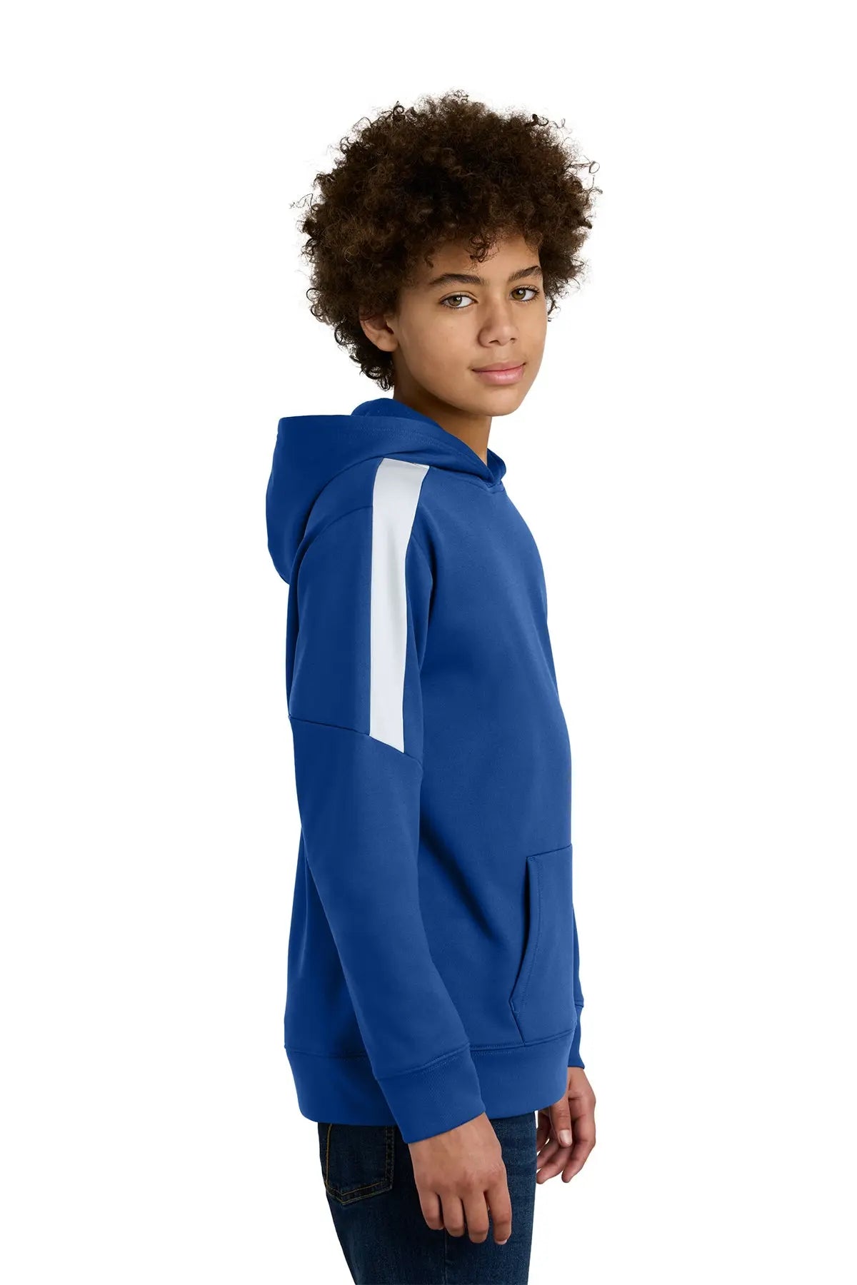 Sport-Tek® Youth Sport-Wick® Fleece United Pullover Hoodie #YST255