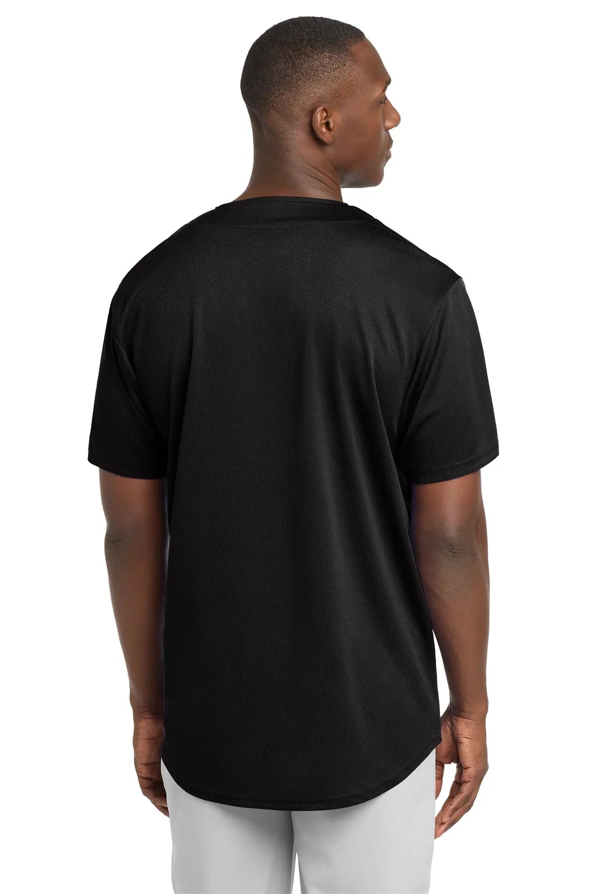 Sport-Tek® PosiCharge® Tough Mesh Full-Button Jersey #ST220