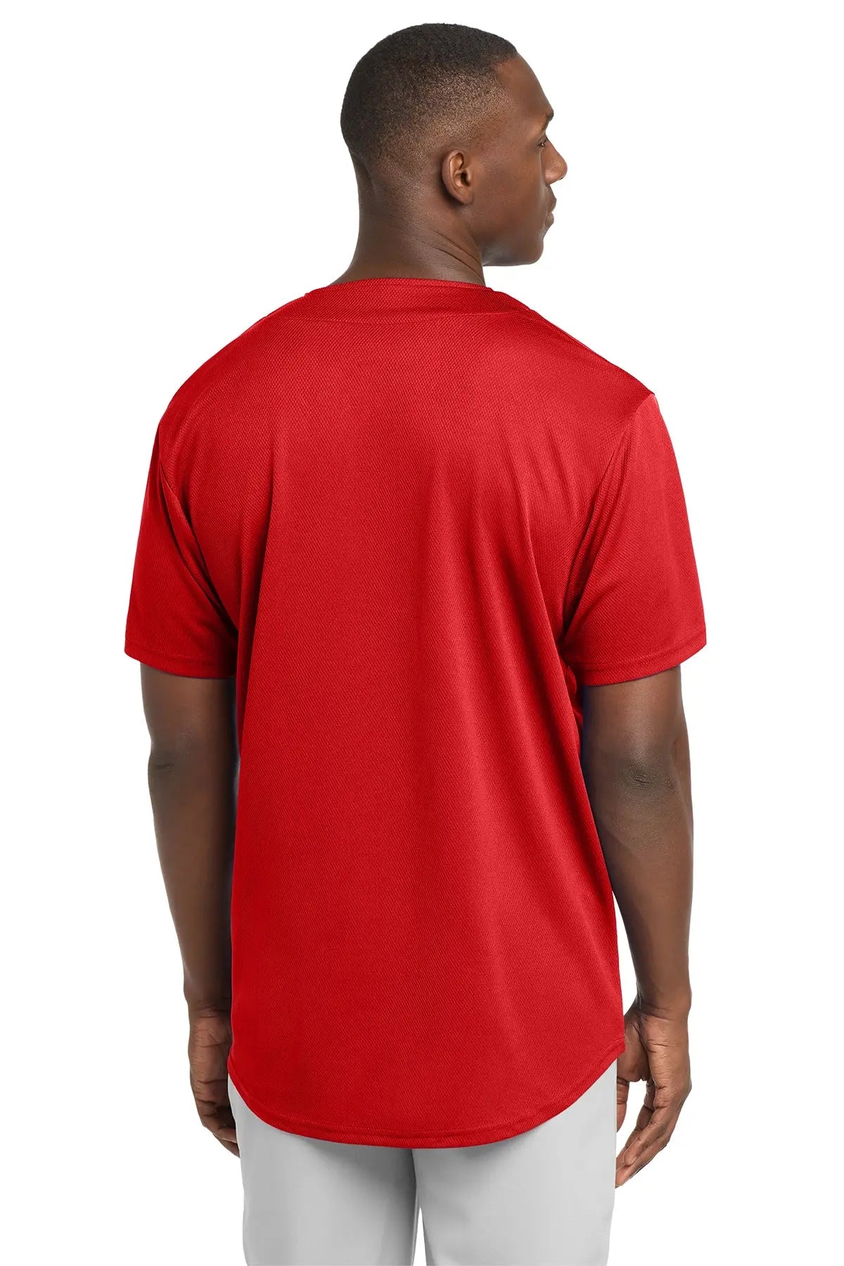 Sport-Tek® PosiCharge® Tough Mesh Full-Button Jersey #ST220