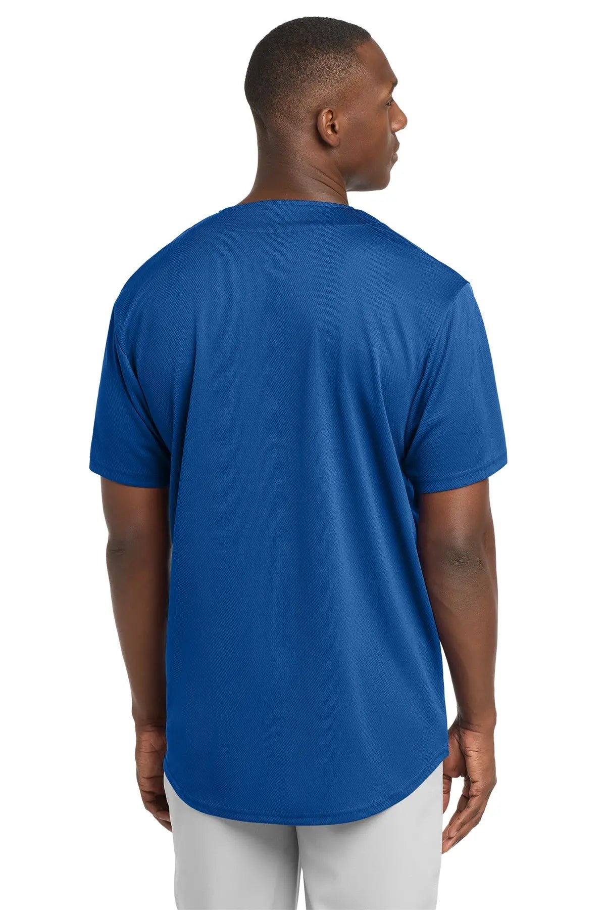 Sport-Tek® PosiCharge® Tough Mesh Full-Button Jersey #ST220