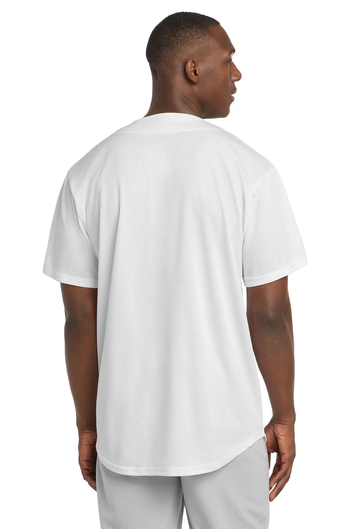 Sport-Tek® PosiCharge® Tough Mesh Full-Button Jersey #ST220
