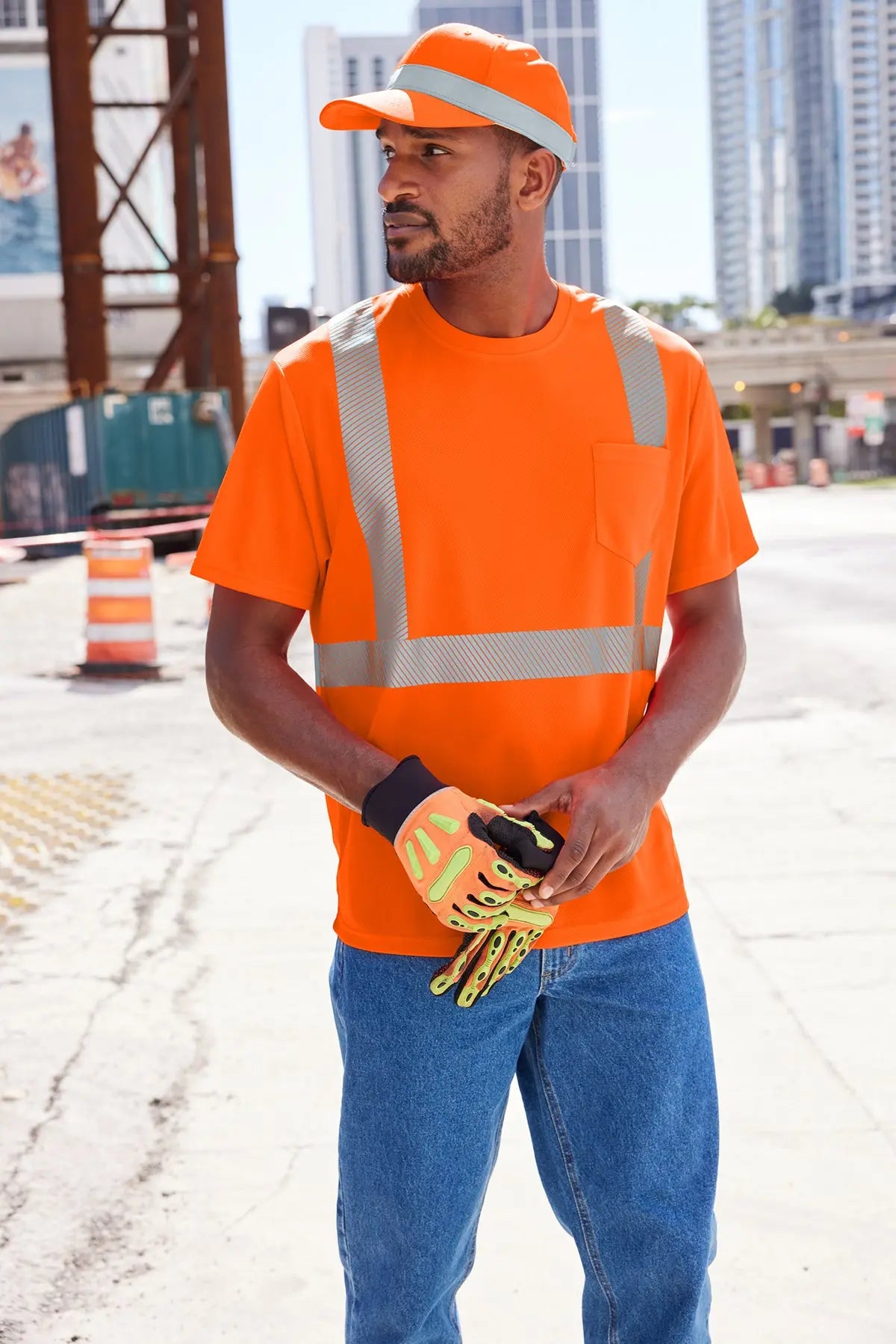CornerStone® ANSI 107 Class 2 Segmented Tape Tee #CS204