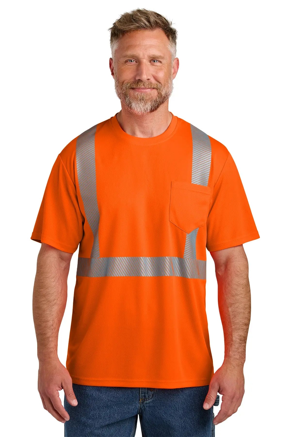 CornerStone® ANSI 107 Class 2 Segmented Tape Tee #CS204