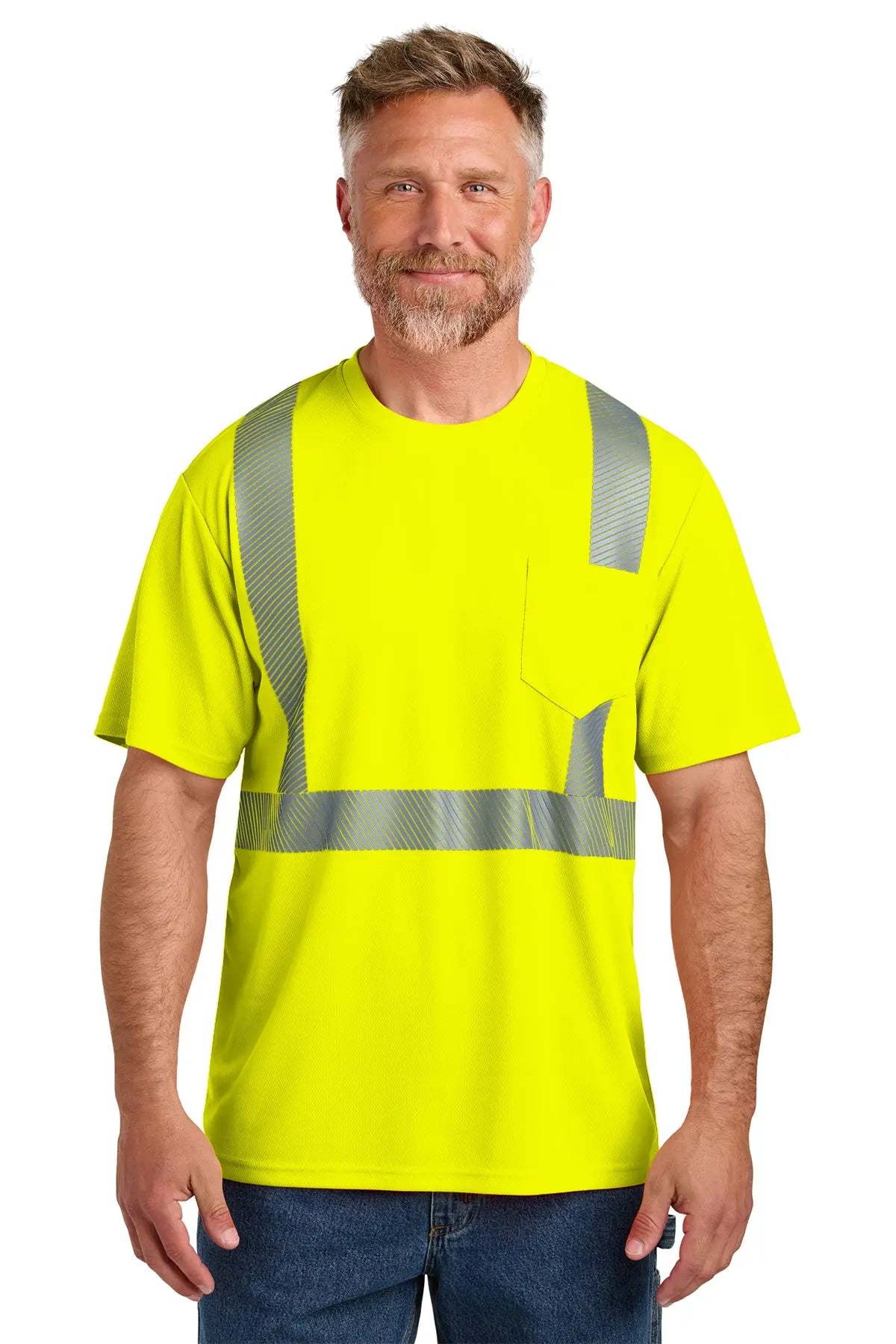 CornerStone® ANSI 107 Class 2 Segmented Tape Tee #CS204