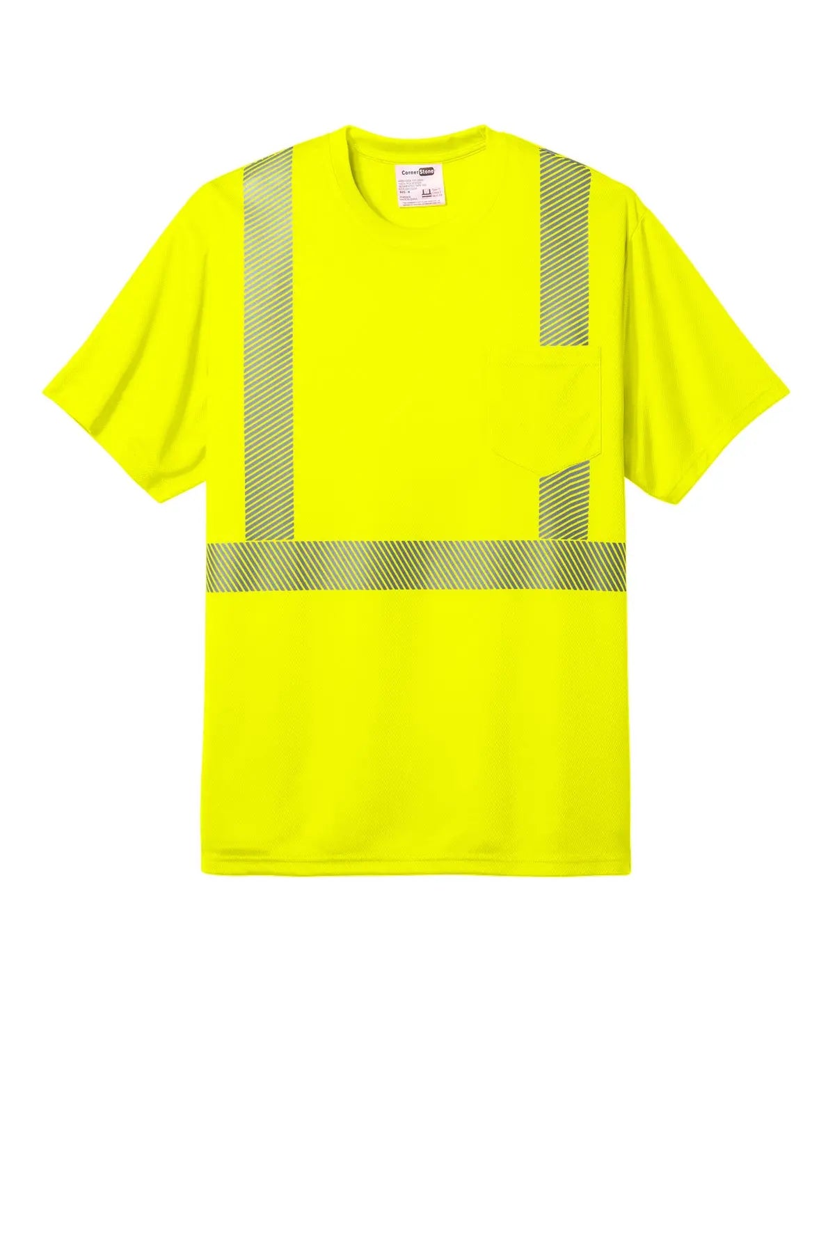 CornerStone® ANSI 107 Class 2 Segmented Tape Tee #CS204