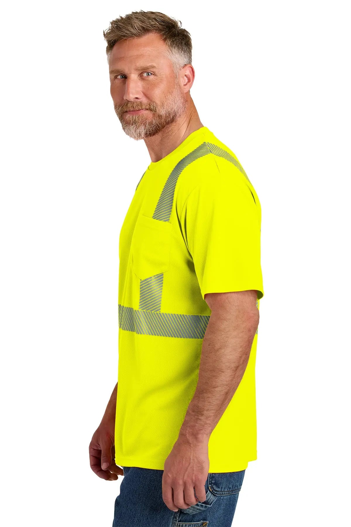 CornerStone® ANSI 107 Class 2 Segmented Tape Tee #CS204