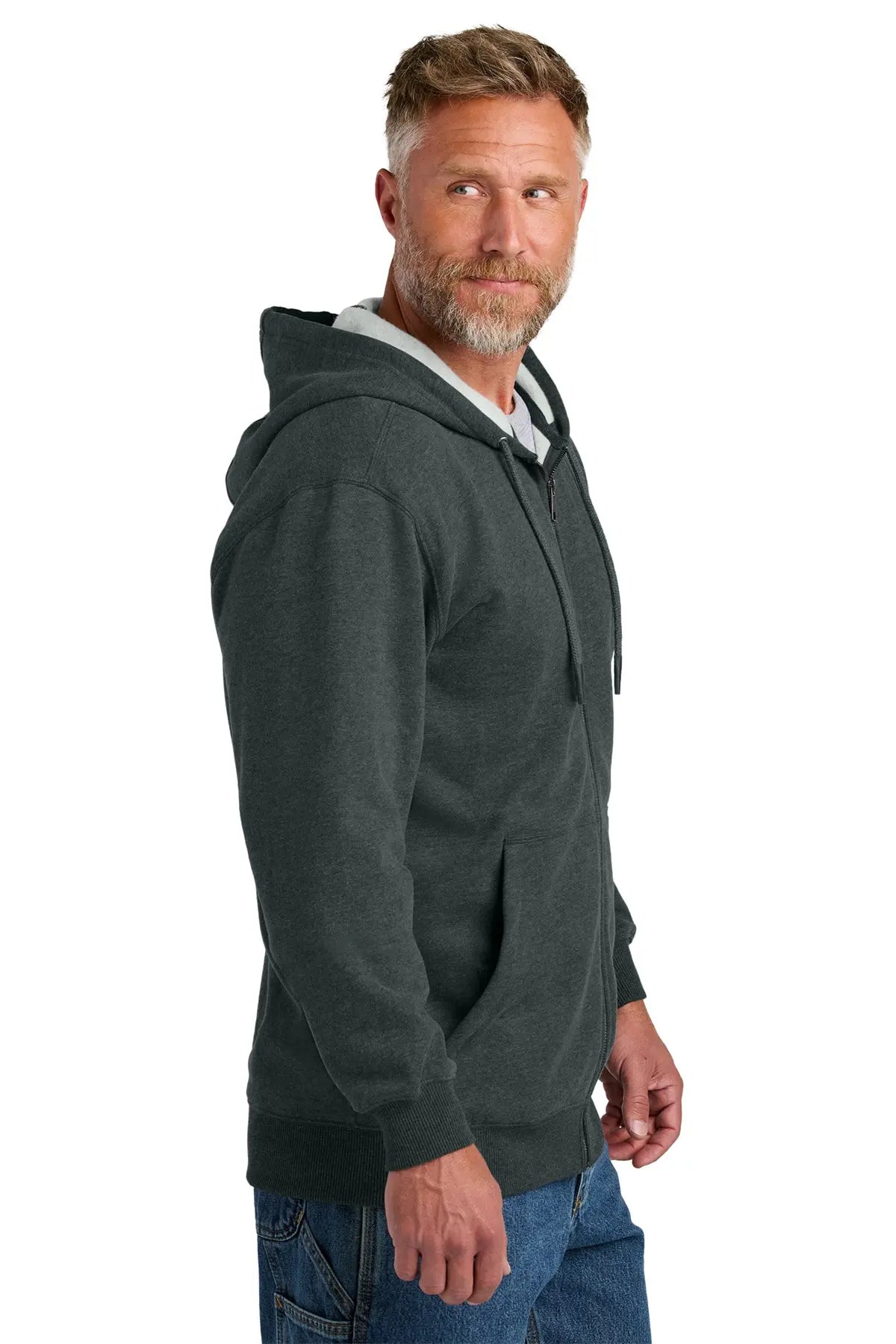 CornerStone® Tough Fleece Full-Zip Hoodie #CSF631
