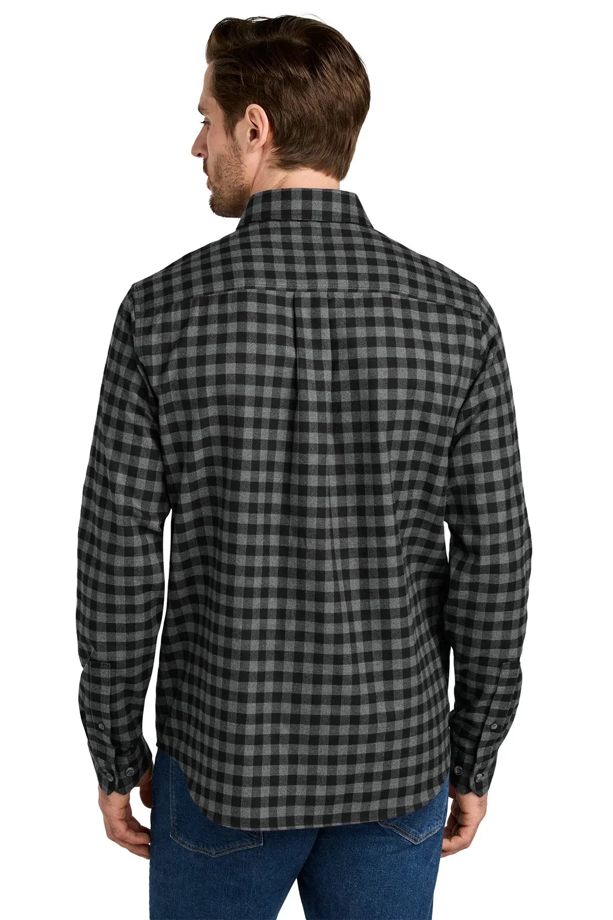 Eddie Bauer® Long Sleeve Favorite Flannel Plaid Shirt #EB610
