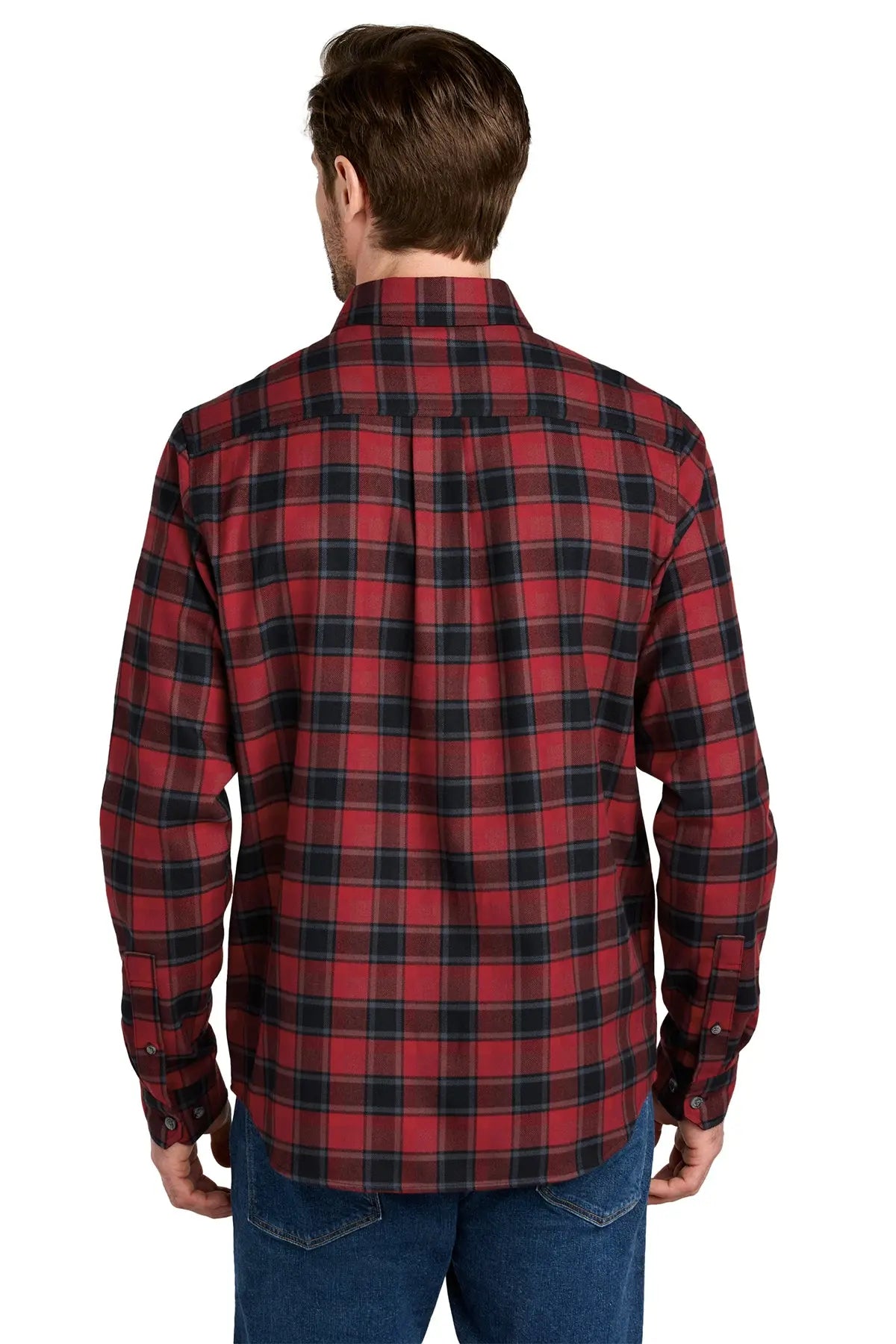 Eddie Bauer® Long Sleeve Favorite Flannel Plaid Shirt #EB610