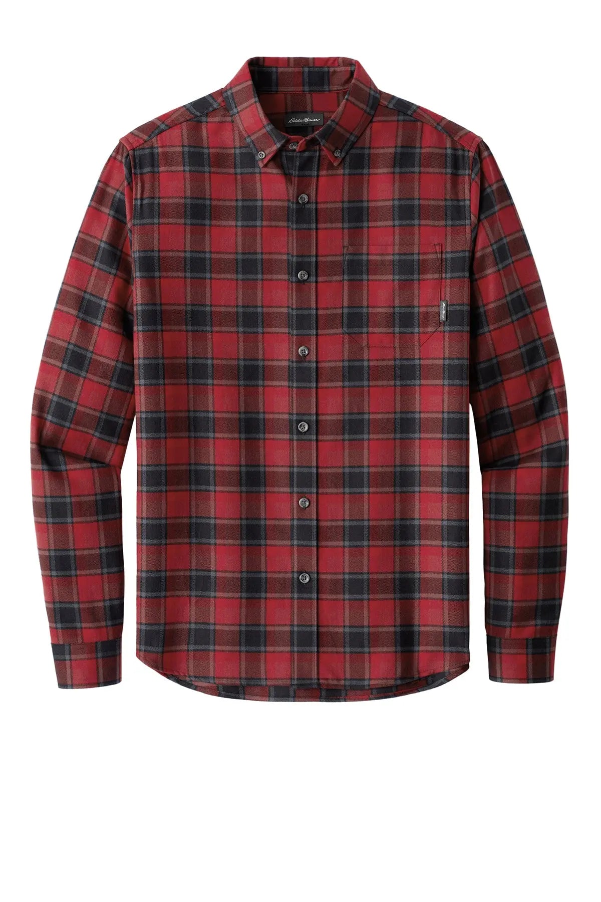 Eddie Bauer® Long Sleeve Favorite Flannel Plaid Shirt #EB610